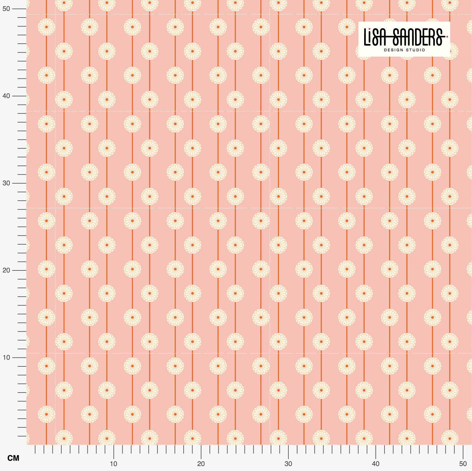 Organic fabric  -  Pusteblume Abstrakt