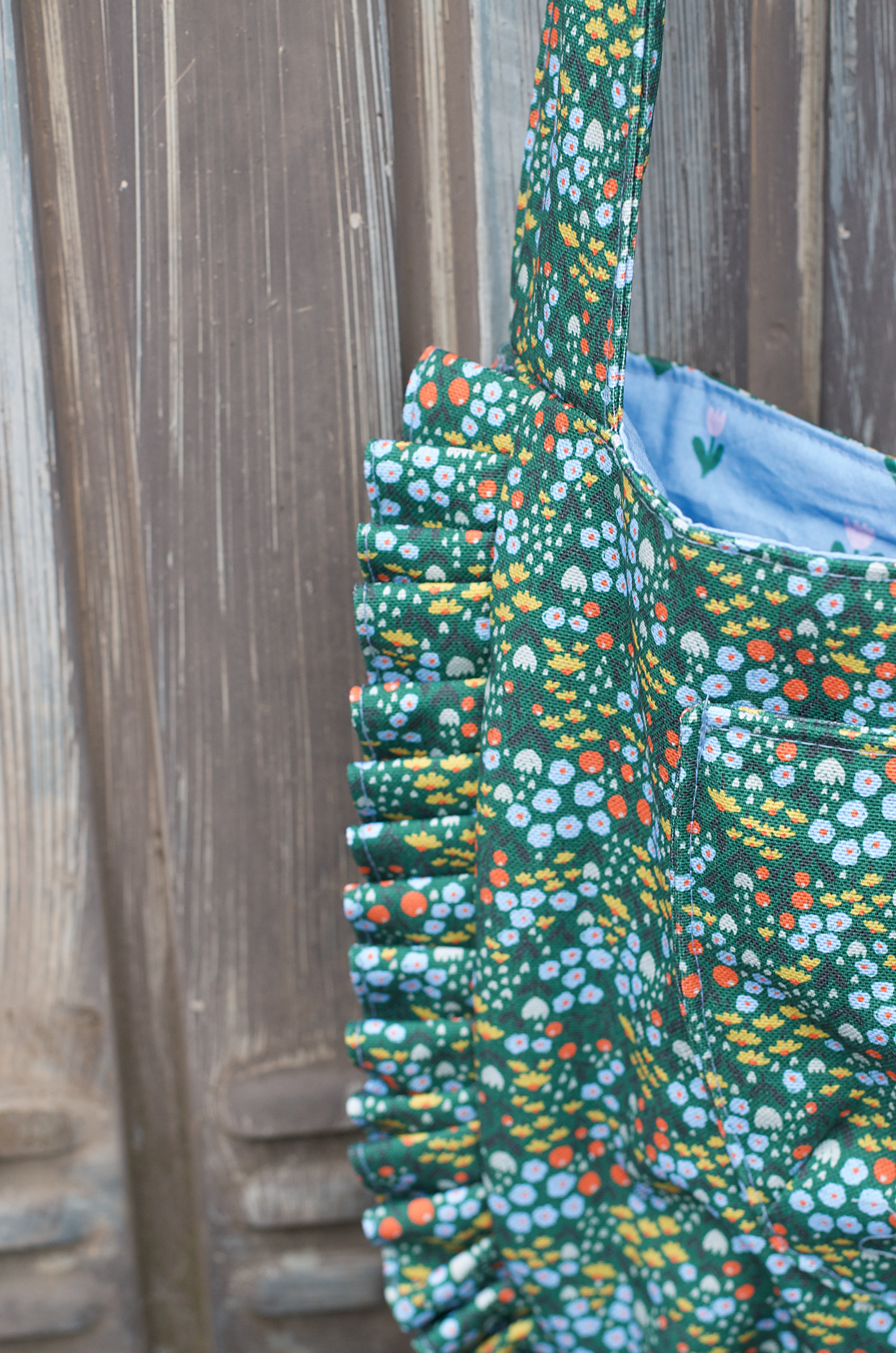 Bio Stoff  - Mini Meadow Emerald