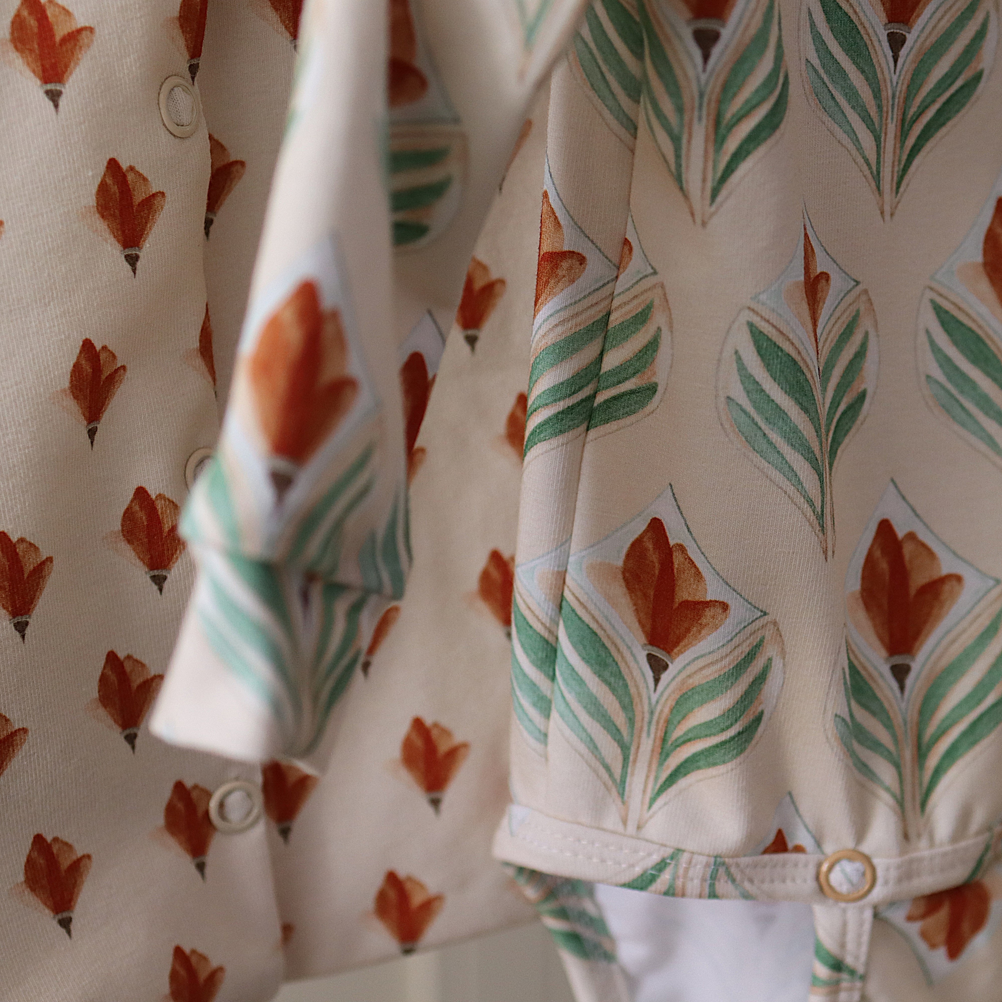 Bio Stoff  - Blooming Indigo