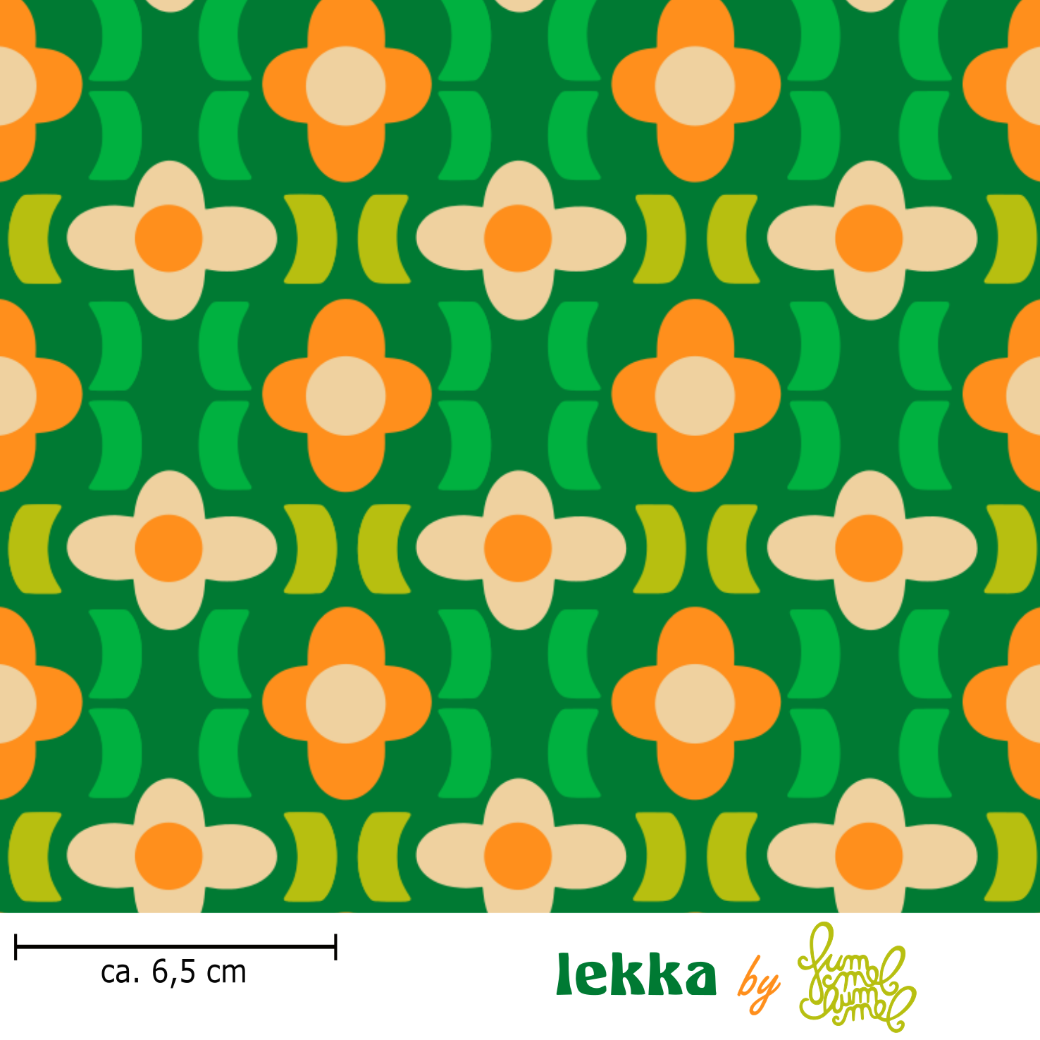 Bio Stoff - Lekka Hellgruen von Fummelhummel in grün