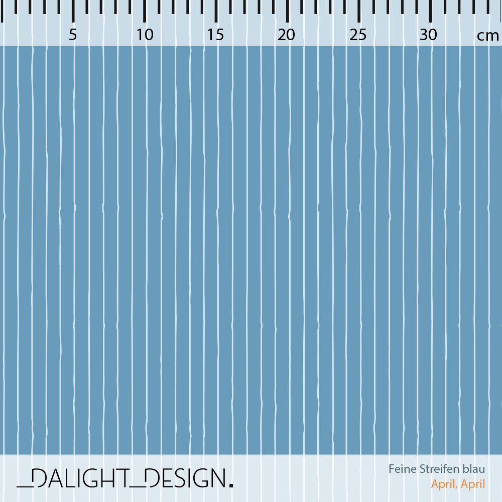 Organic fabric - Feine Streifen