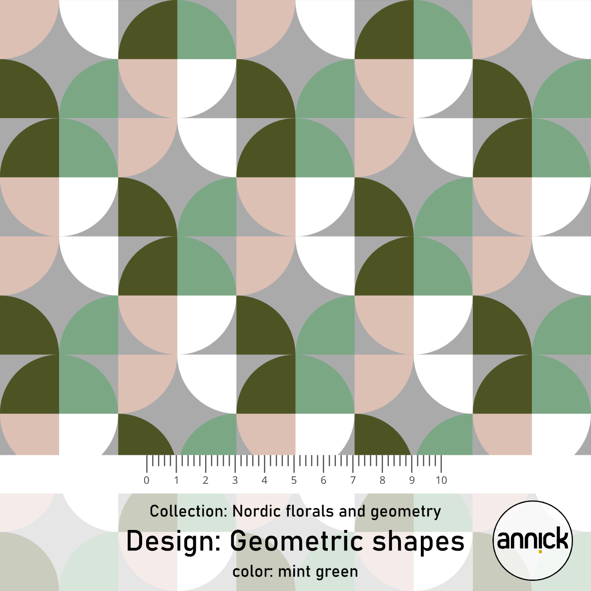 Geometric Shapes Mint