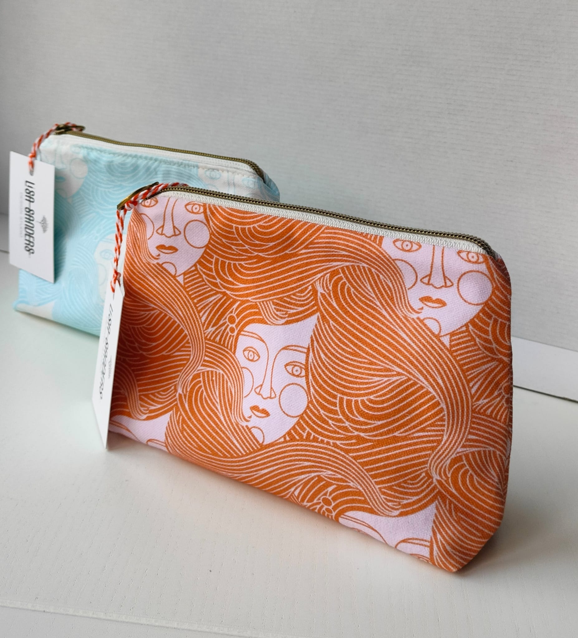 Organic fabric  -  Lassair Caramel 