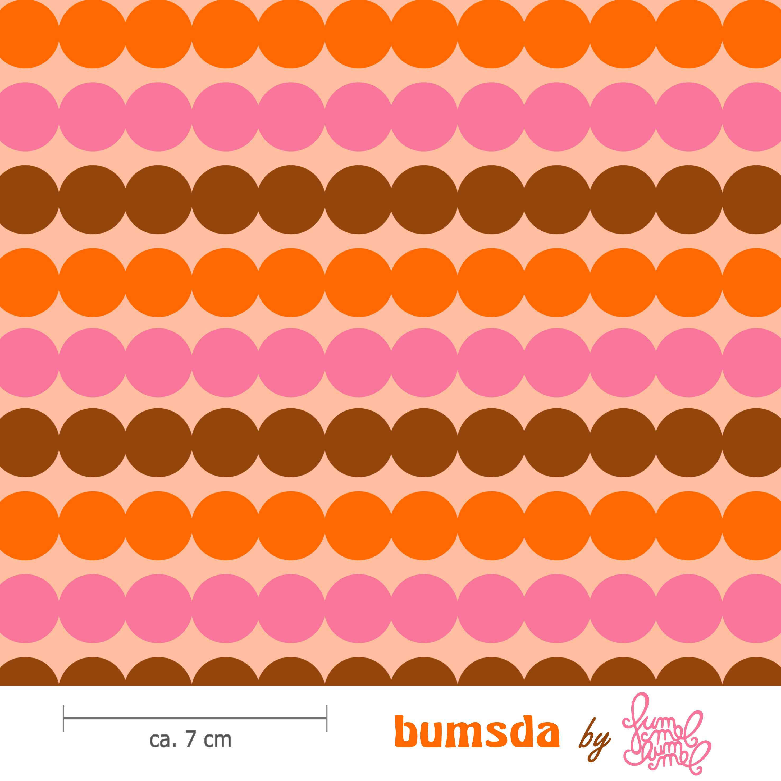 Bio Stoff - Bumsda pink