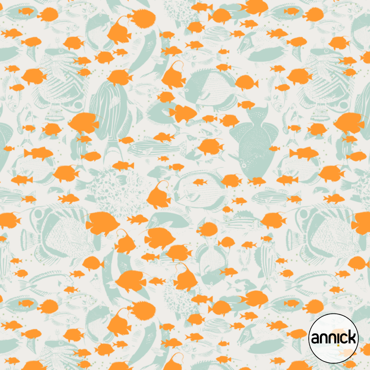 Bio Webware Stoff - Fresh Fish Criss Cross Sunny - Annick, creme, Maritim 100% Bio-Baumwolle Bio Webware Stoff - Fresh Fish Criss Cross Sunny - Annick, creme, Maritim 100% Bio-Baumwolle