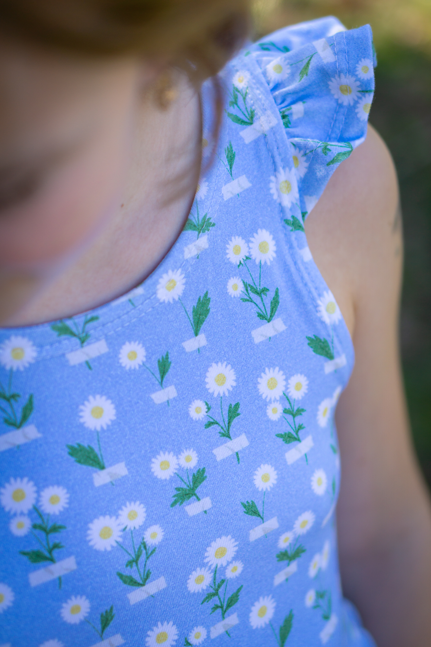 Bio Webware Stoff - Gänseblümchensammlung Hellblau Weiss - Deinki, blau, Floral & Blumen, Frühling 100% Bio-Baumwolle Bio Webware Stoff - Gänseblümchensammlung Hellblau Weiss - Deinki, blau, Floral & Blumen, Frühling 100% Bio-Baumwolle