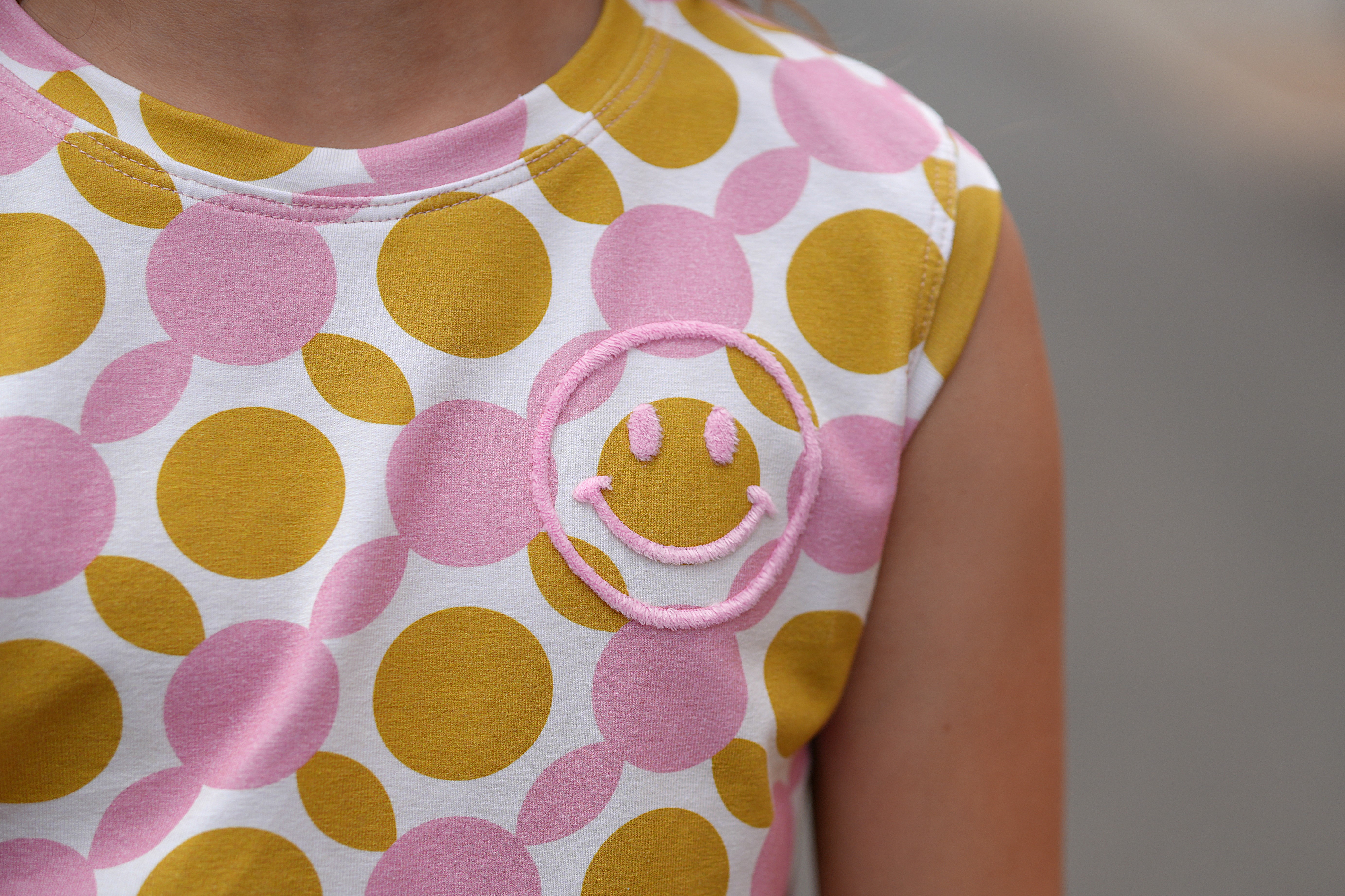 Organic fabric - Freed pink