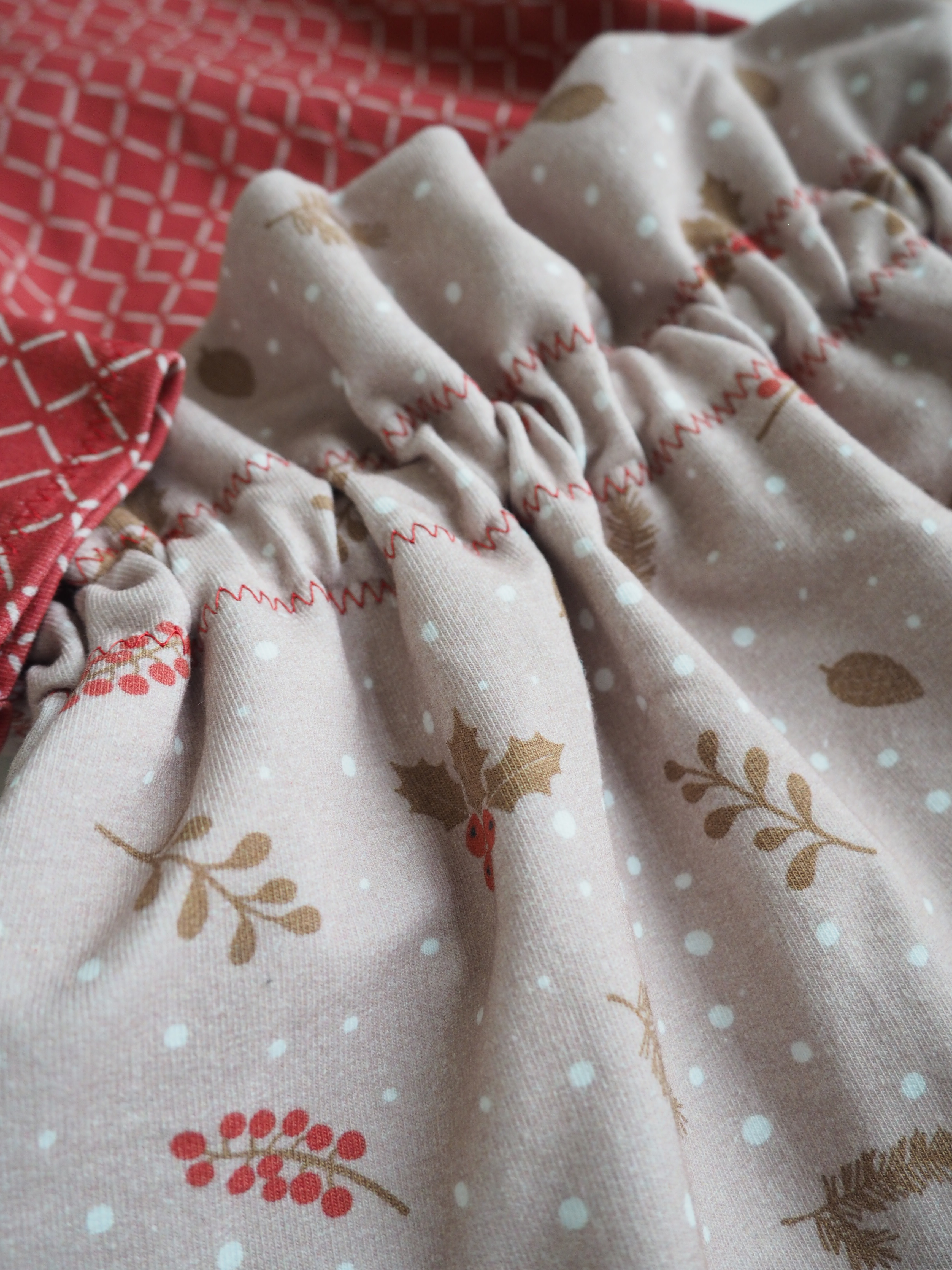 Bio Stoff - Festive Wonderland Lichen grün