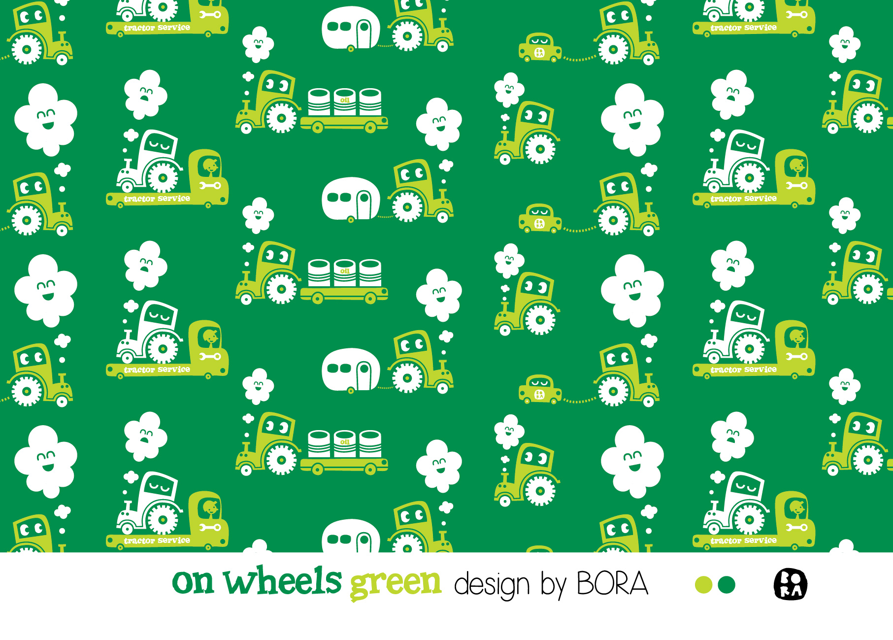 On Wheels Green On Wheels Green