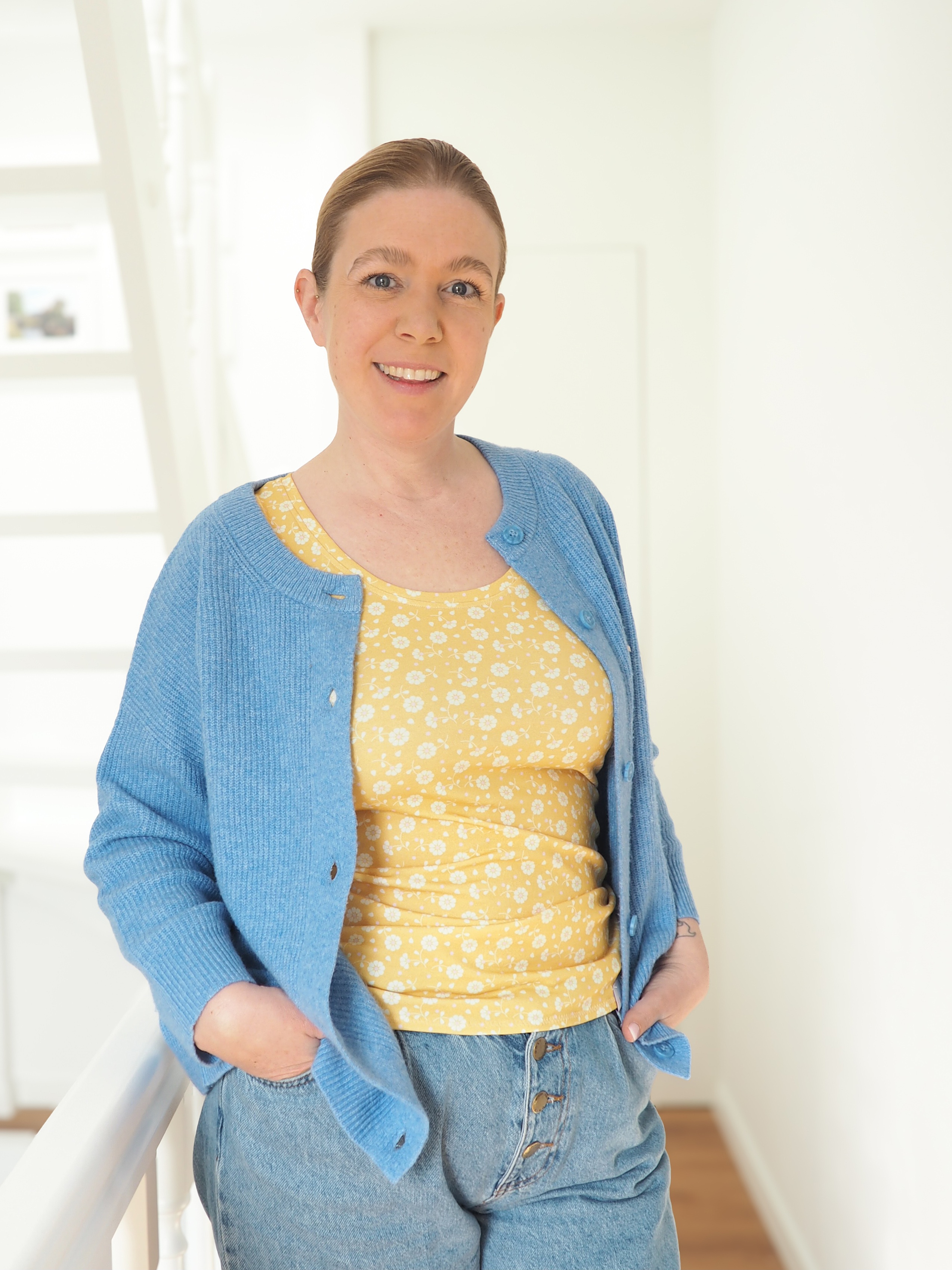 Organic fabric  -  Sommerblumen