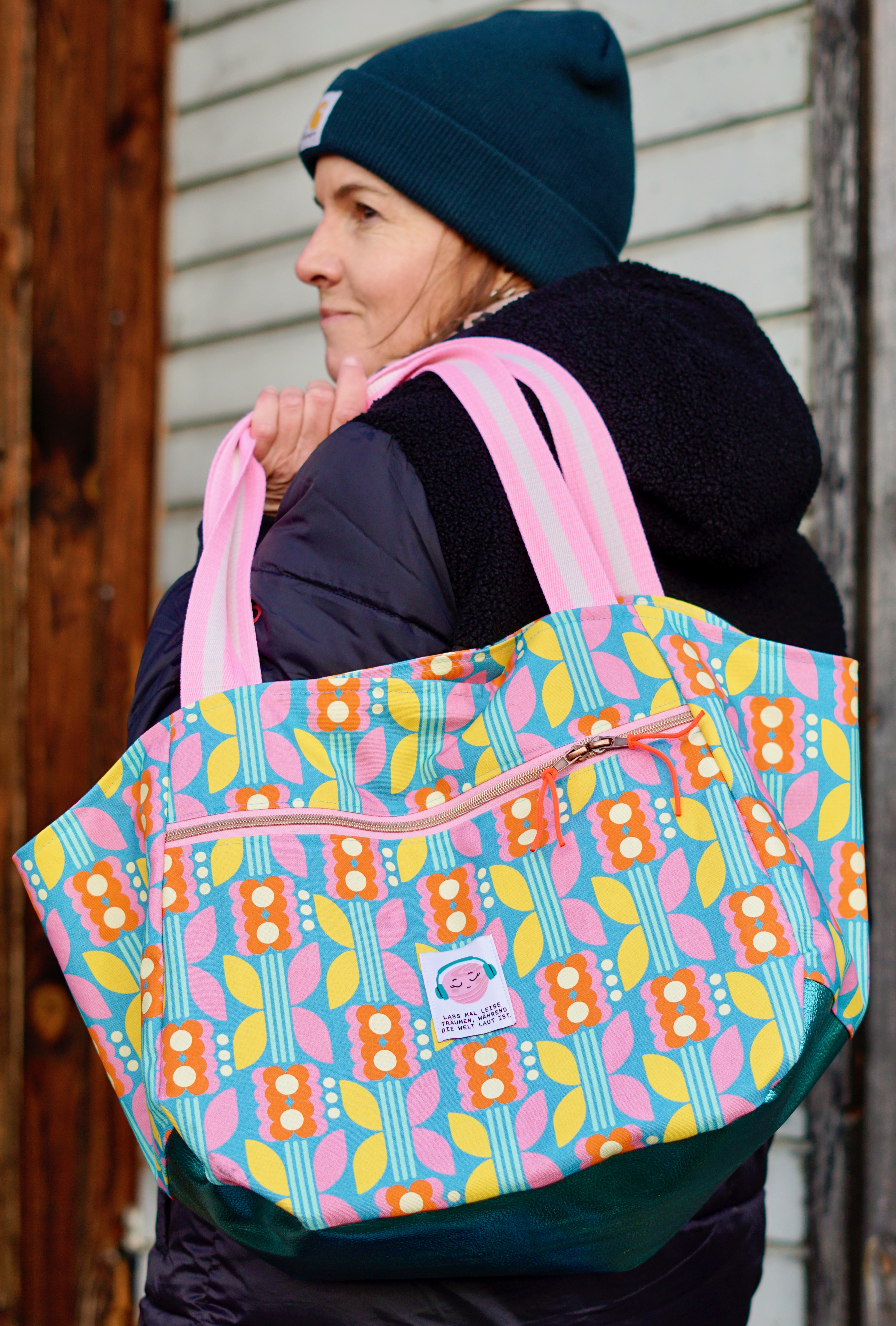 Organic Fabric - Dingsda brown