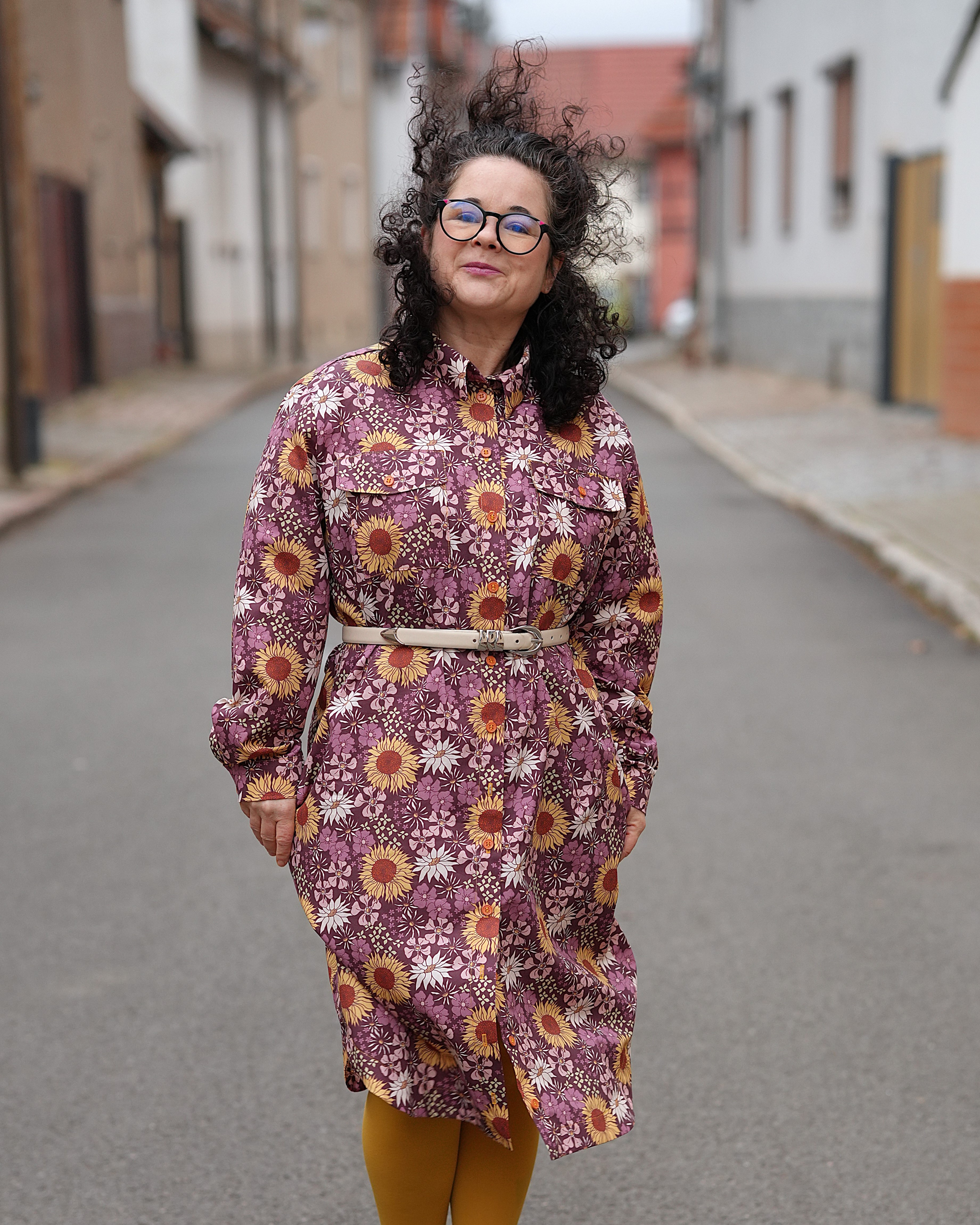 Bio Fabric - Retrospirit Blossom blue