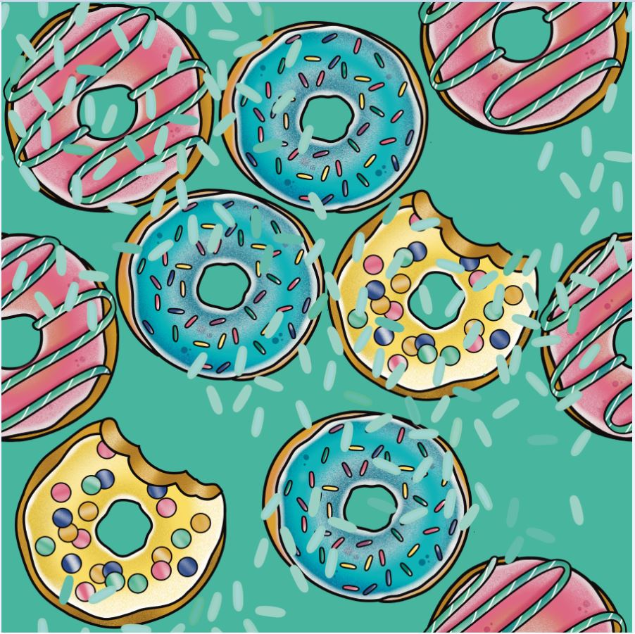 Donuts Canvas Donuts C