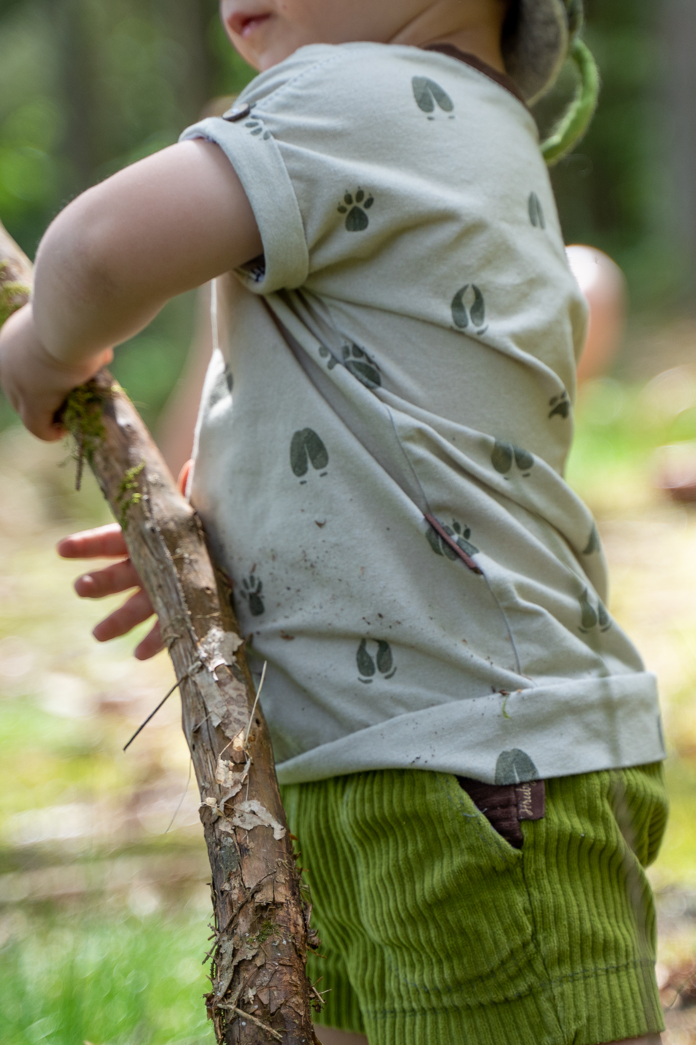 Organic fabric  -  Waldabenteuer