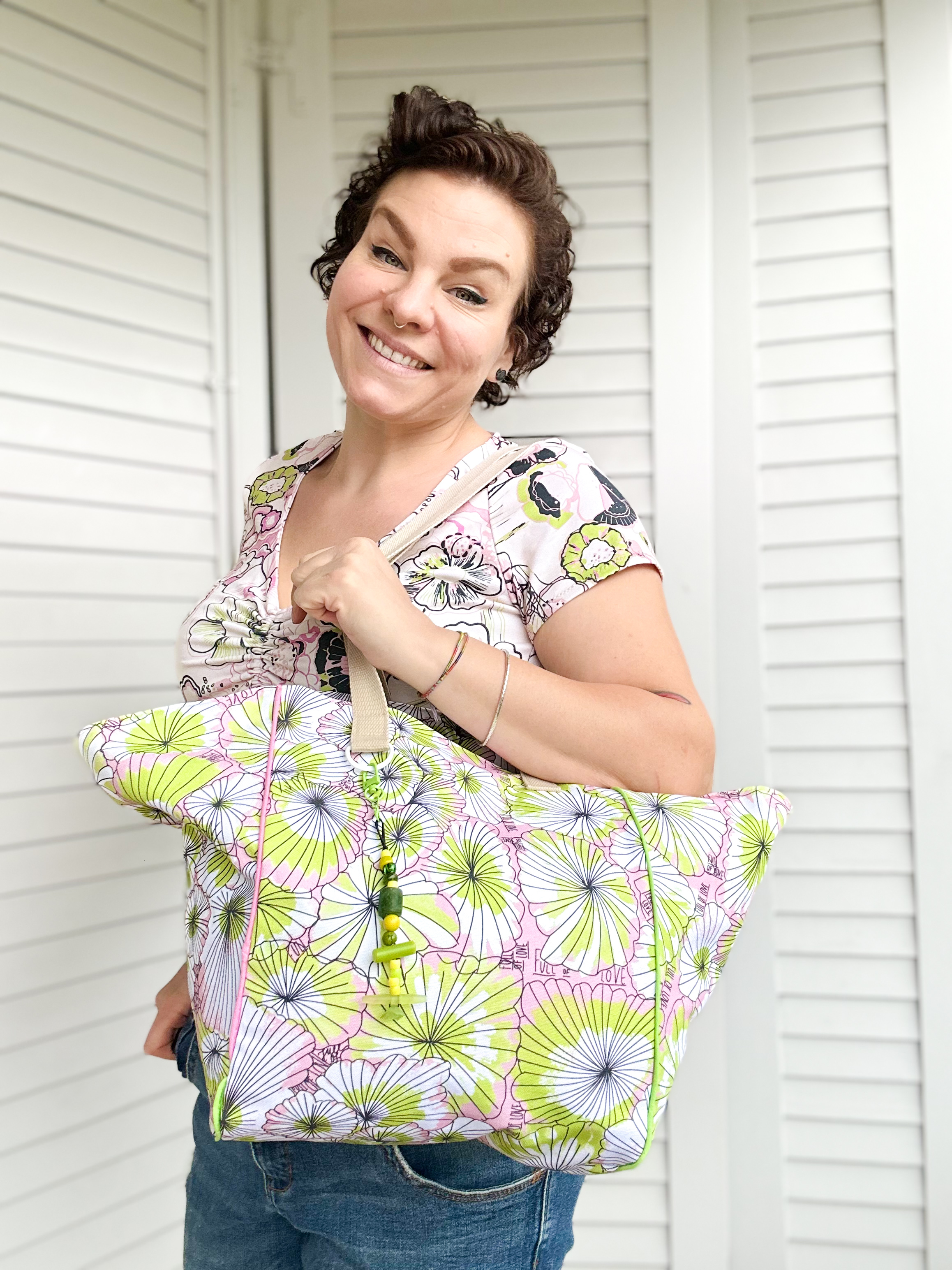 Organic fabric  - Green Love