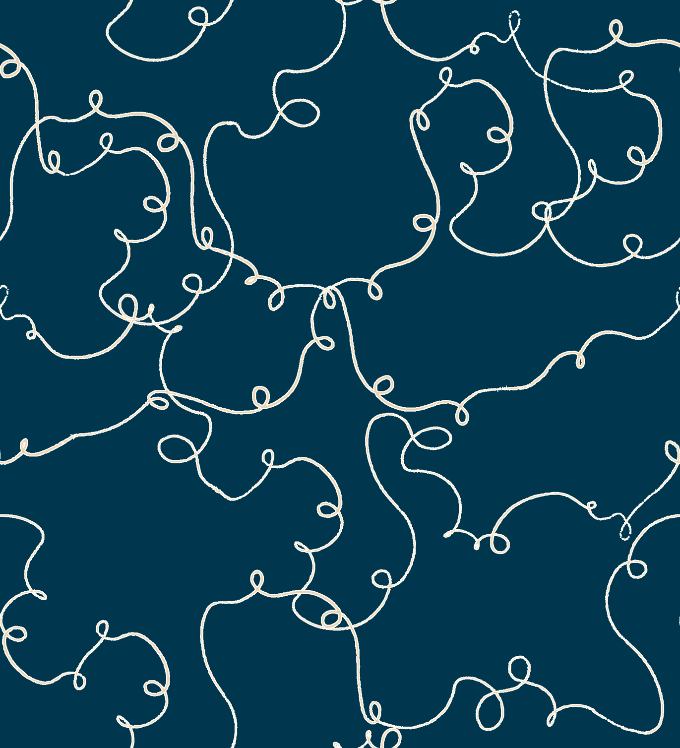 Organic Fabric - Scribble by Sanktwerk in blue Organic Fabric - Scribble by Sanktwerk in blue