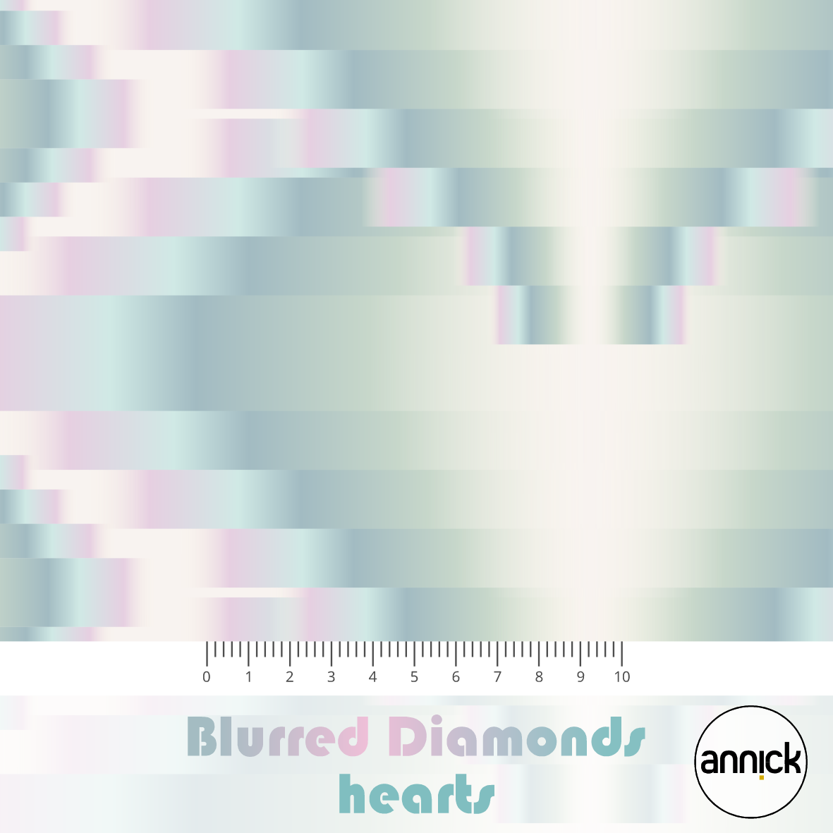 Bio Webware Stoff - Blurred Diamond hearts - Annick, bunt, Abstrakt, 100% Bio-Baumwolle Bio Webware Stoff - Blurred Diamond hearts - Annick, bunt, Abstrakt, 100% Bio-Baumwolle