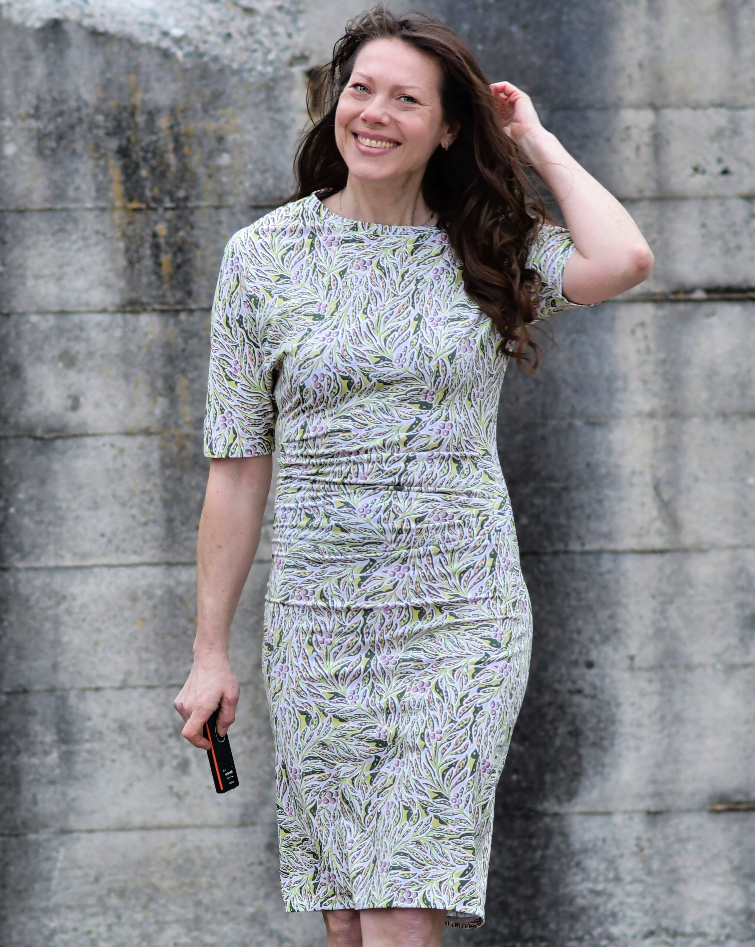 Bio Stoff  - Neo Tropica Blätter und Früchte