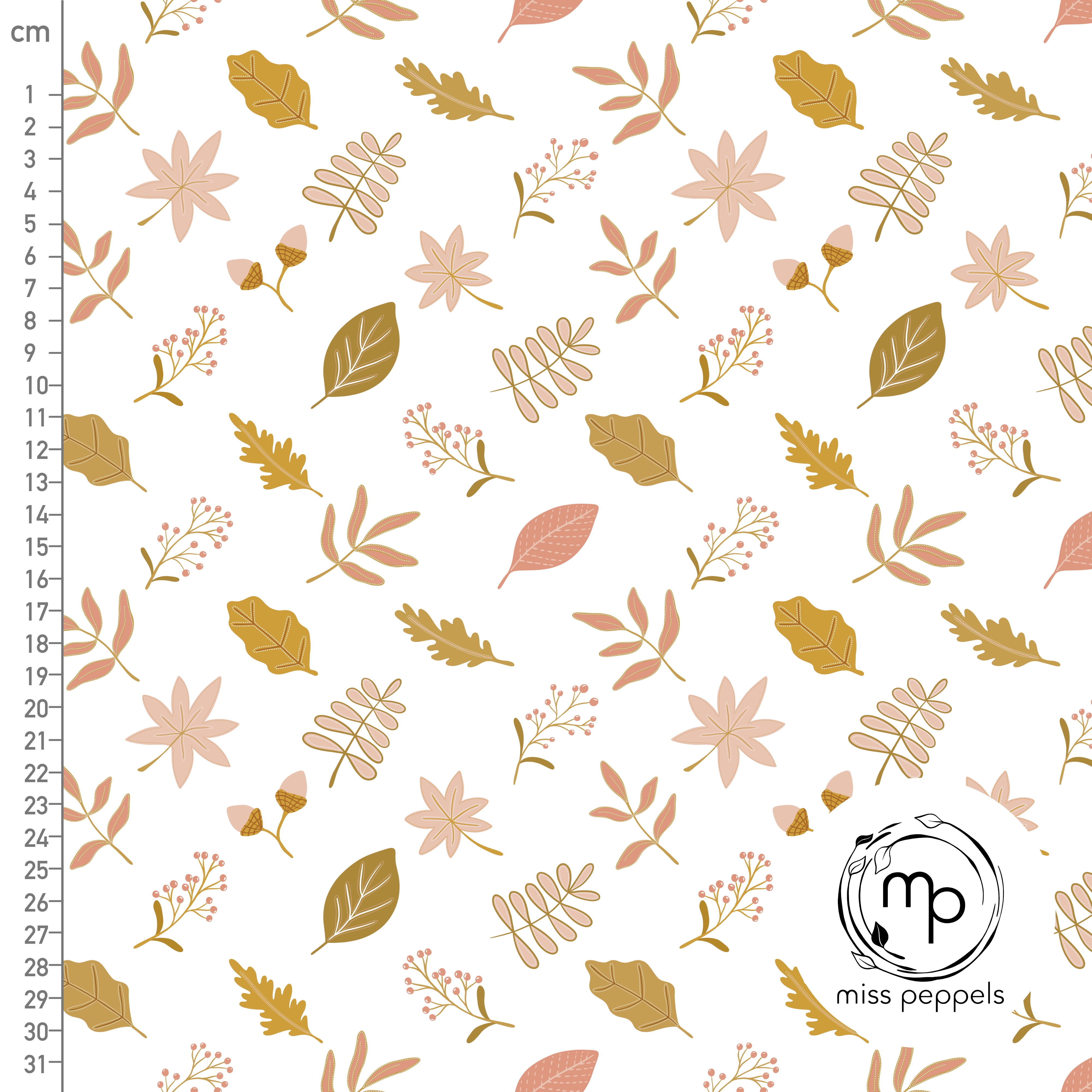 Bio Fabric - Leaf Memory by misspeppels in pink
