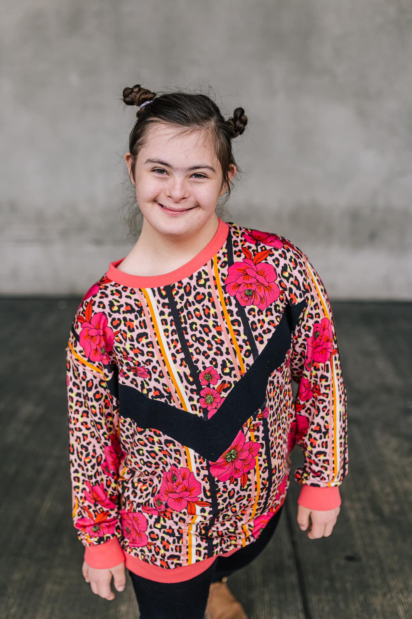 Organic fabric  -  LeoFlower yellow