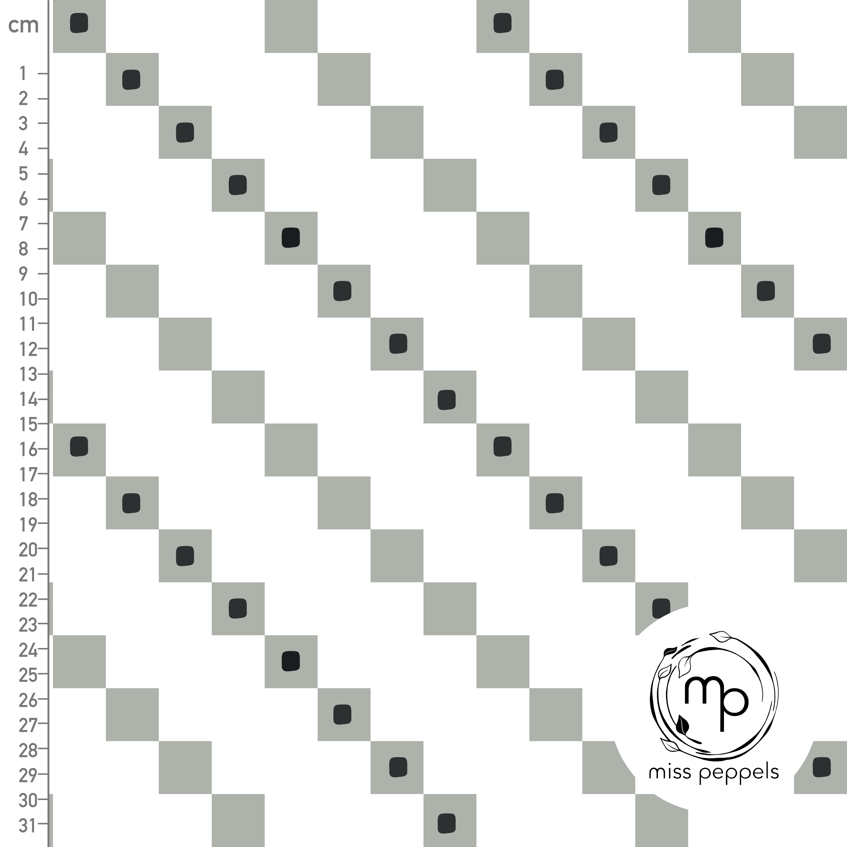 Bio Fabric - Check White by misspeppels in white