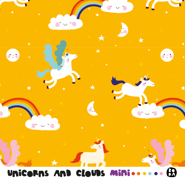 Unicorns and Clouds Mini