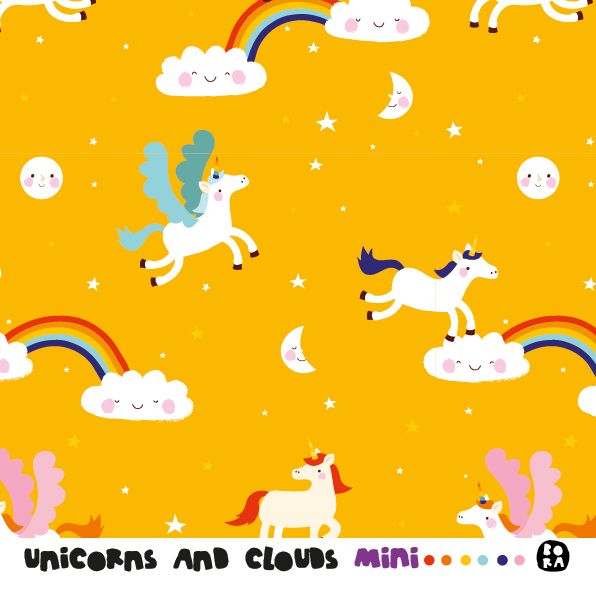 Unicorns and Clouds Mini, Webware