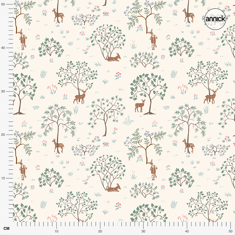 Bio Stoff  -  Botanical Cottage Landscape