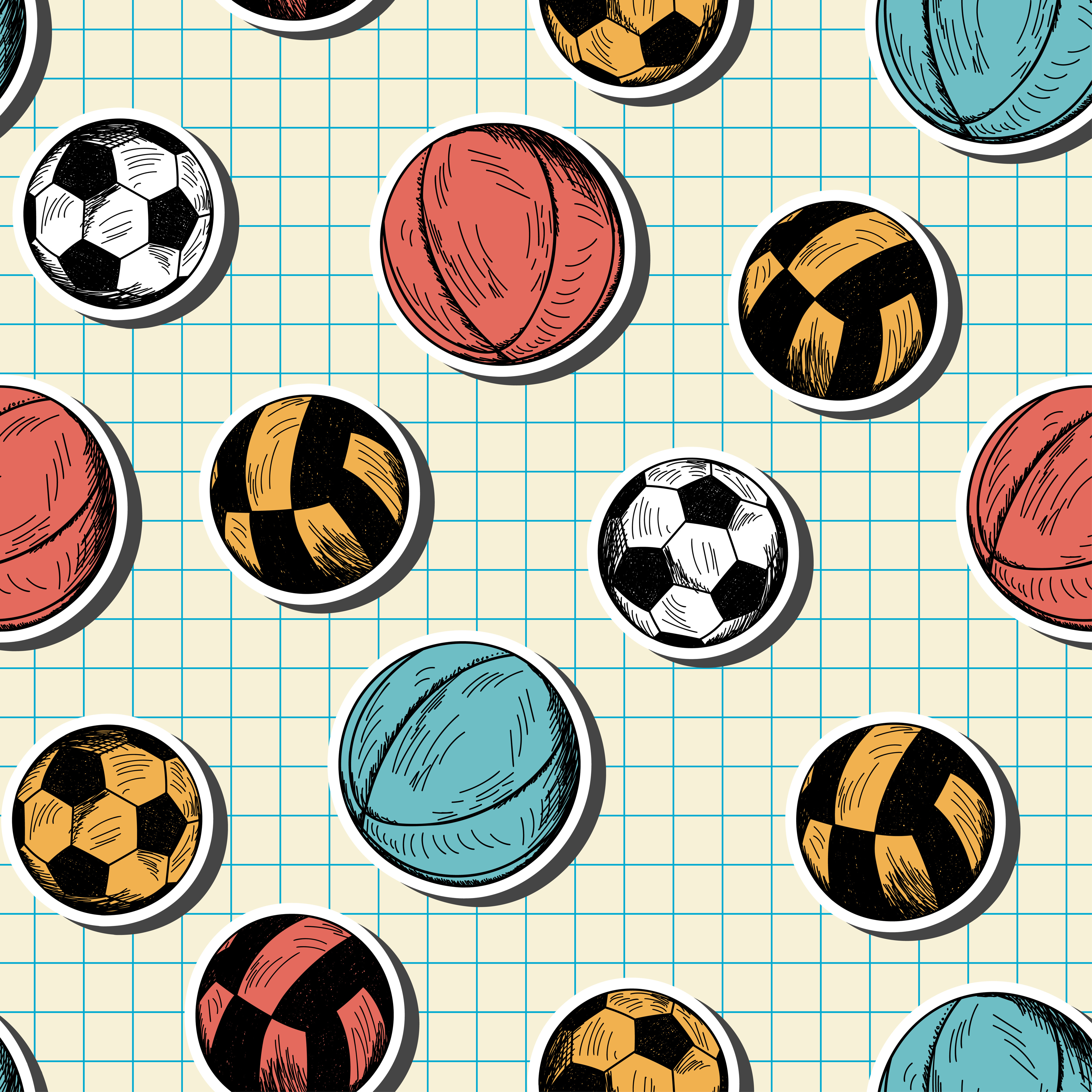 Bio Stoff  -  Ballorama  - LilleSelection, Sport, beige