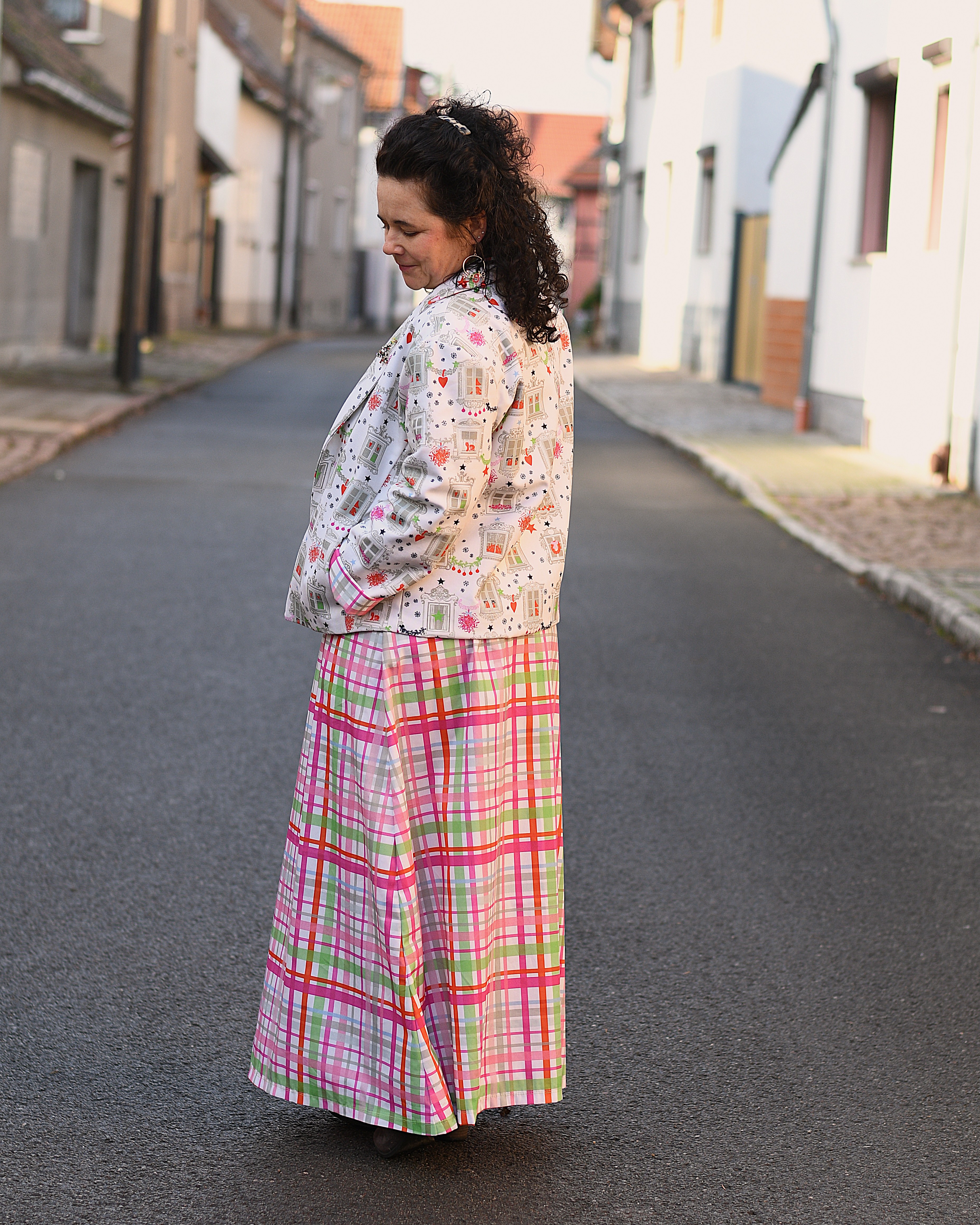 Bio Stoff - Colorful Christmas Festive Windows 
