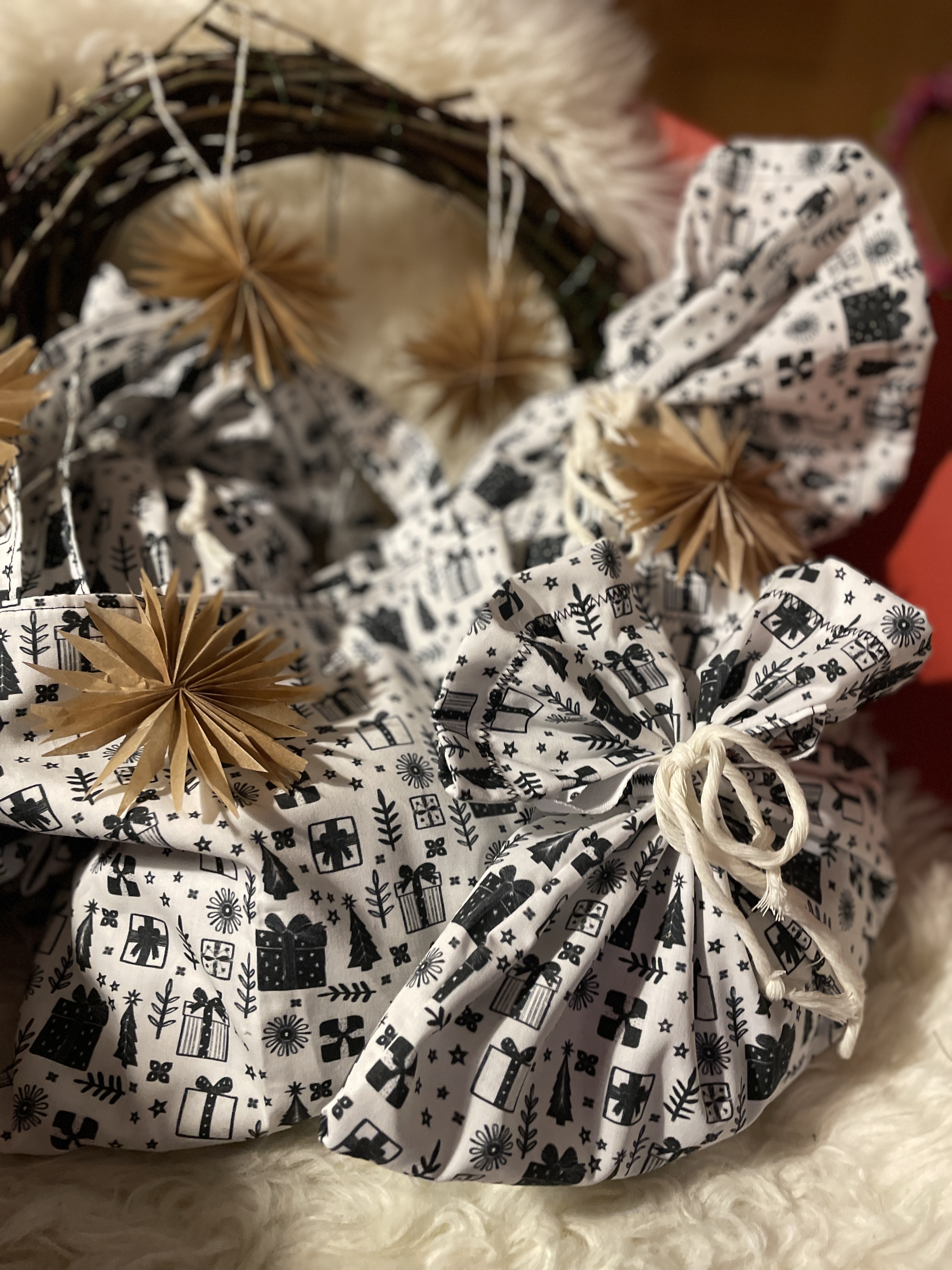 Bio Fabric - Gifts red