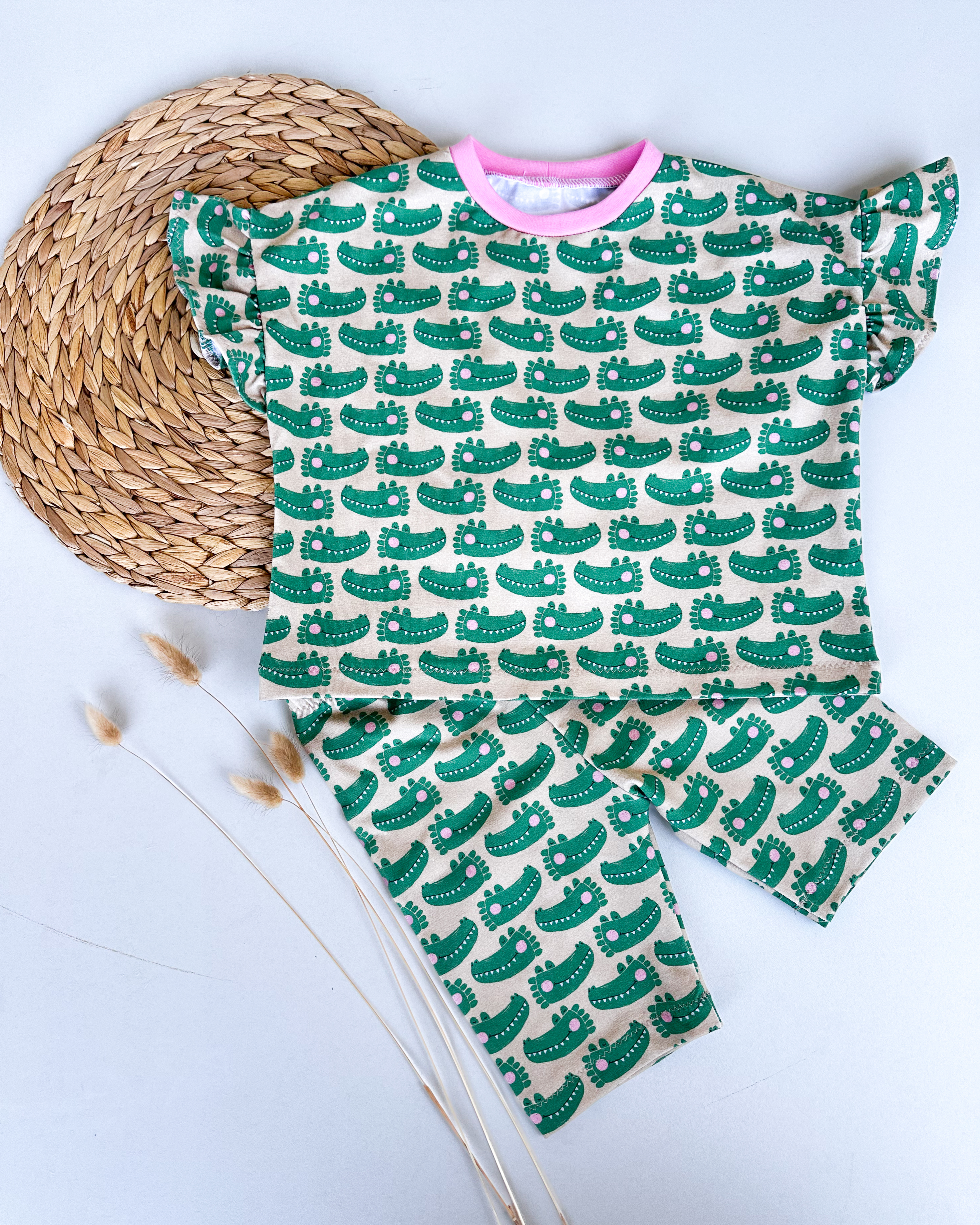 Organic fabric  - Little Snapper