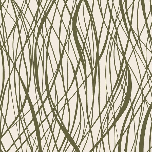 Bio Stoff - Organic Garden Lines grün