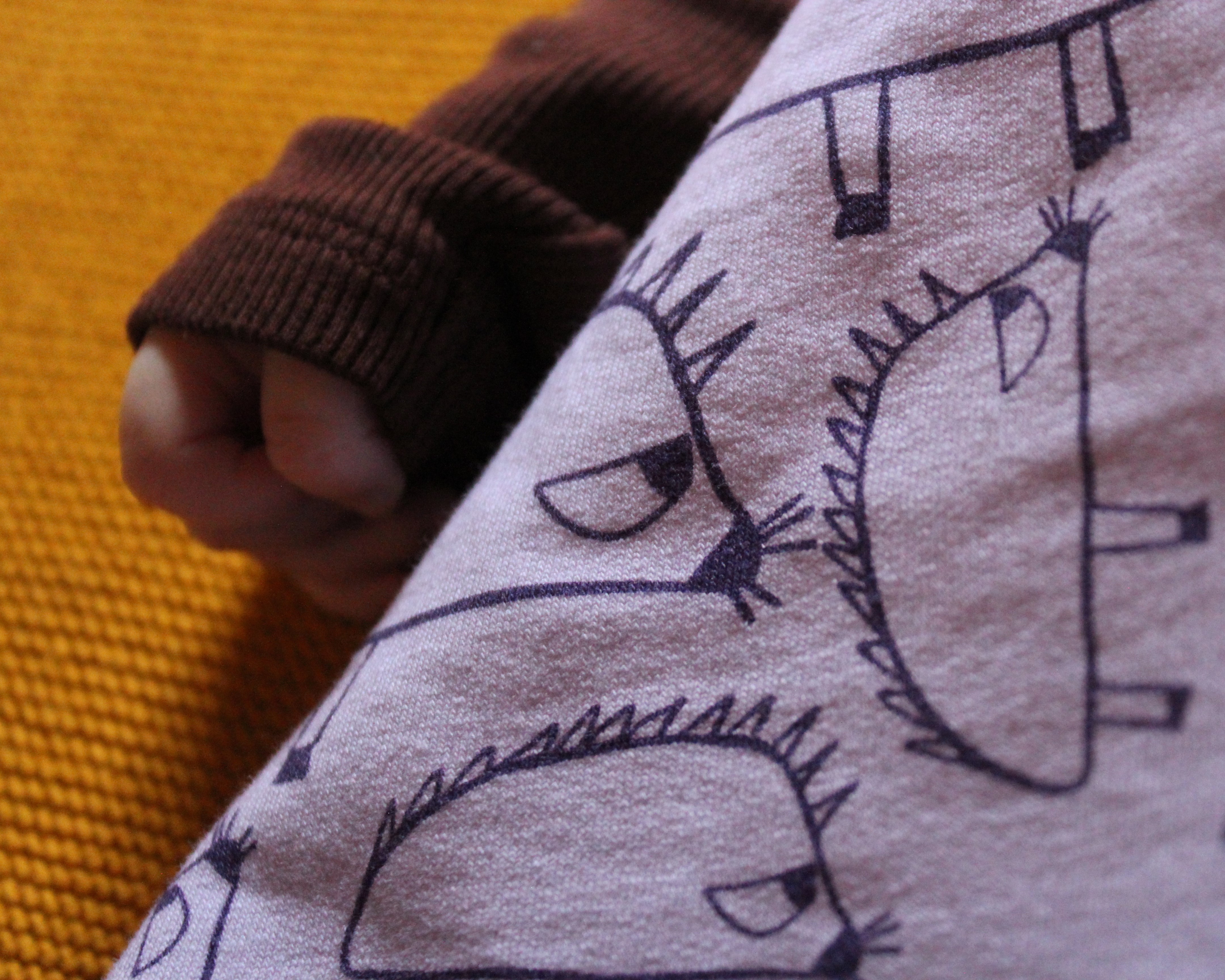 Bio Stoff  - Grimmi flieder