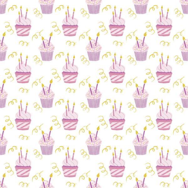 Bio Stoff - Muffins rosa