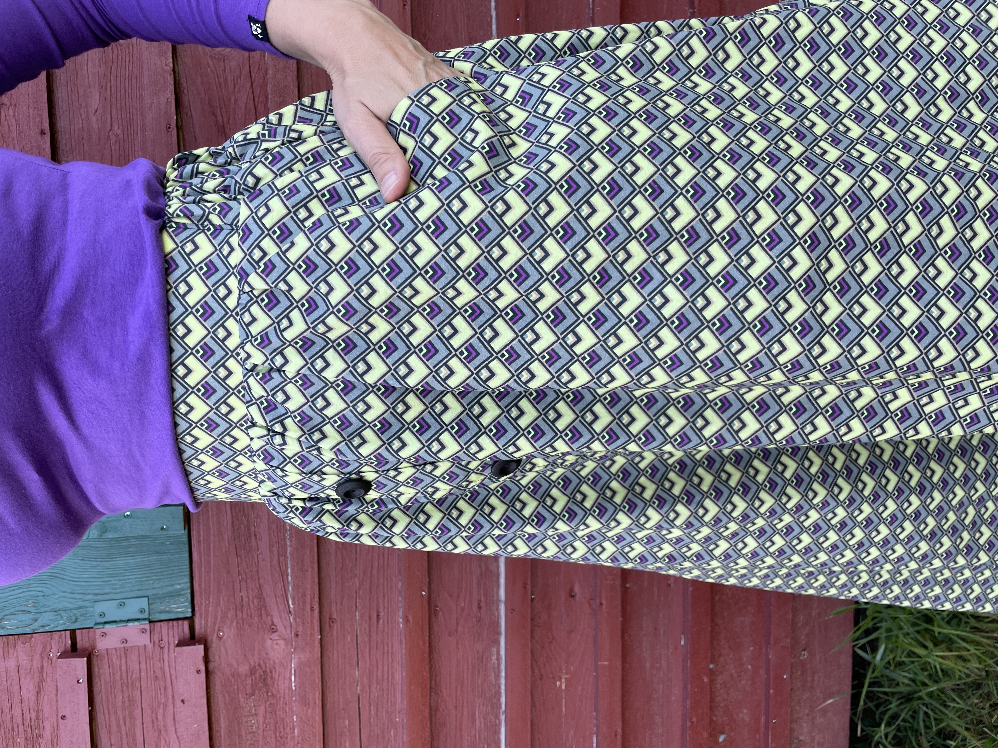 Bio Webware Stoff - Retro Geometrics Blue - AlexandraWeise, bunt, Geometrische Muster, 100% Bio-Baumwolle Bio Webware Stoff - Retro Geometrics Blue - AlexandraWeise, bunt, Geometrische Muster, 100% Bio-Baumwolle