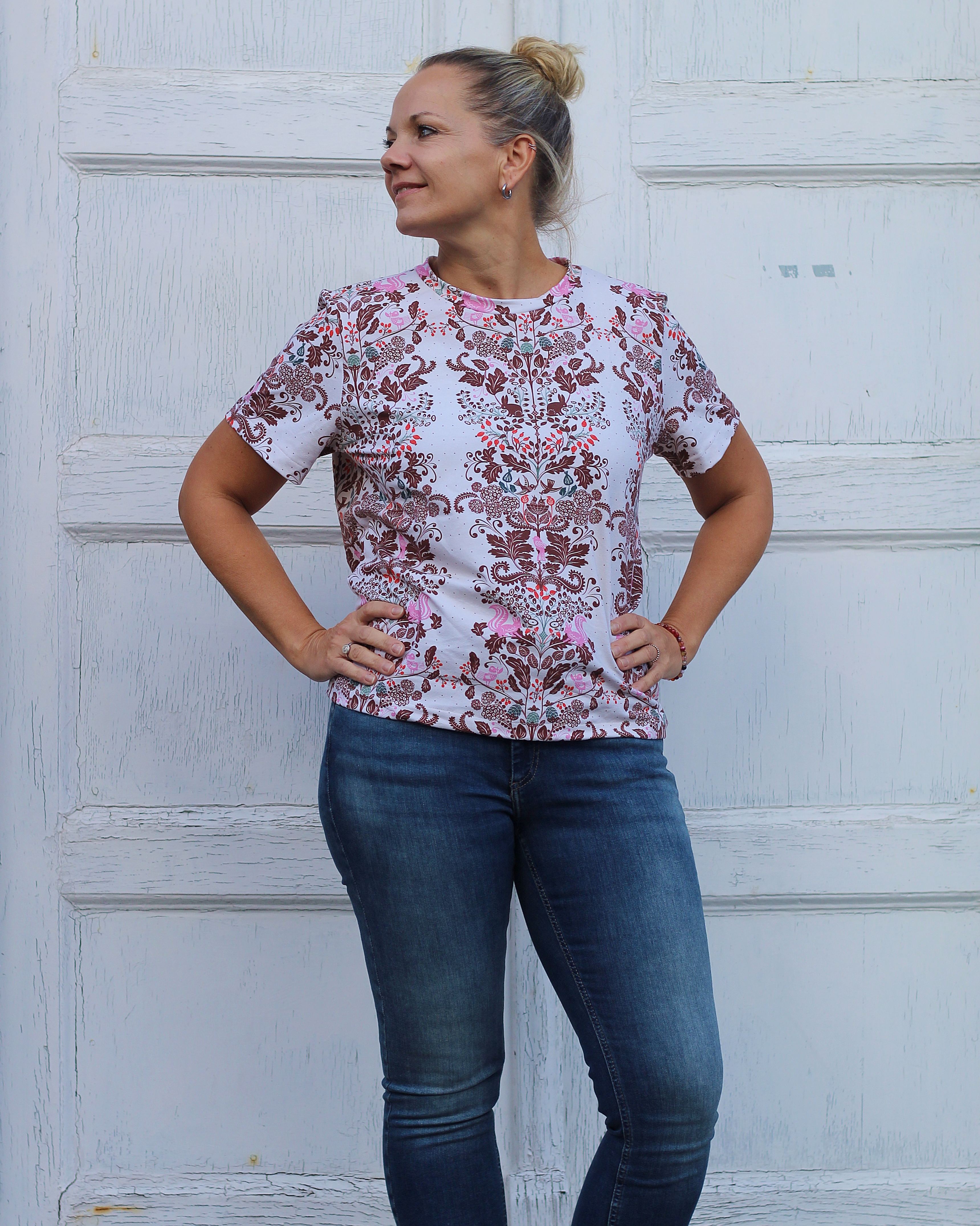 Bio Stoff  - Garden Tales Damask