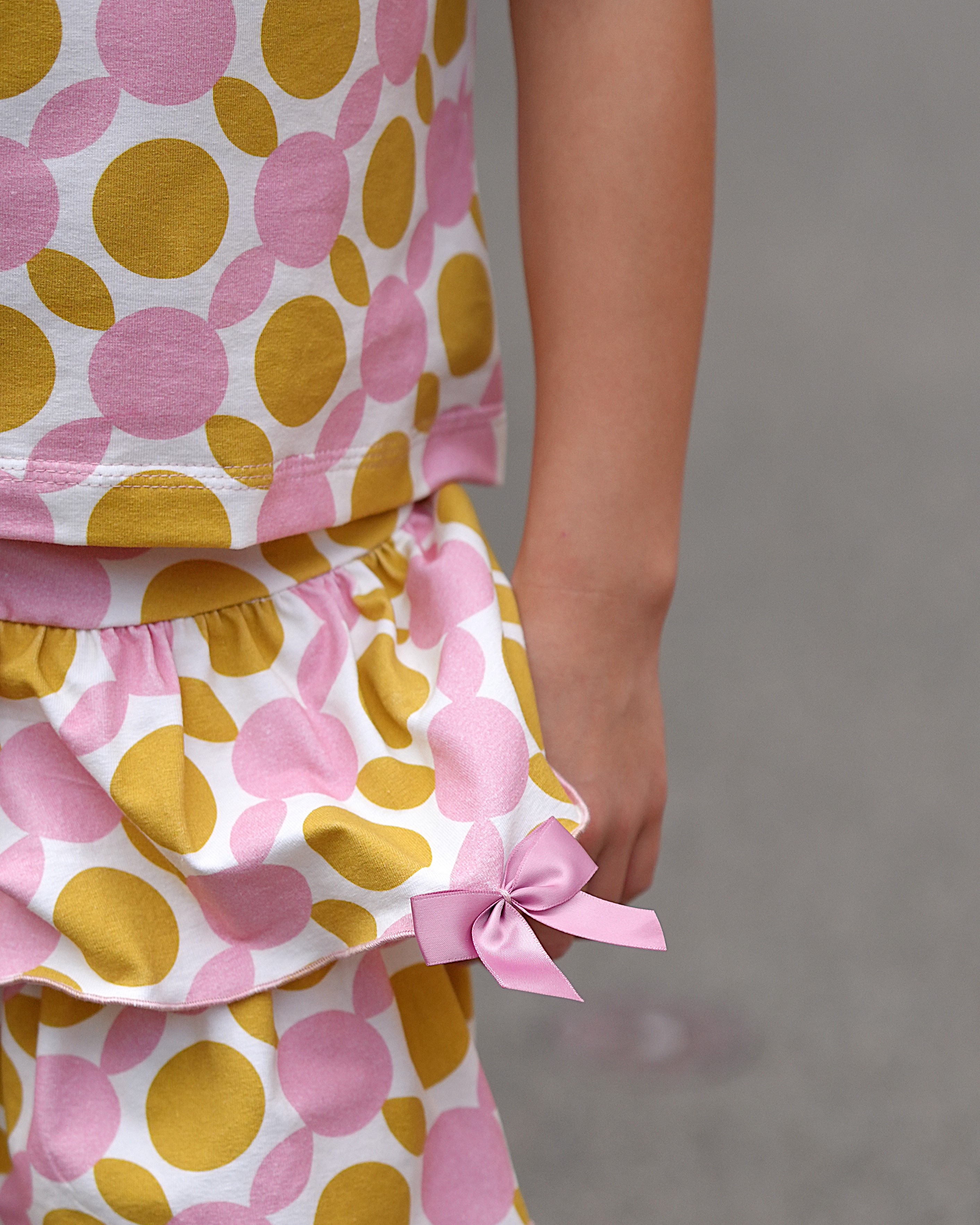 Organic fabric - Freed pink