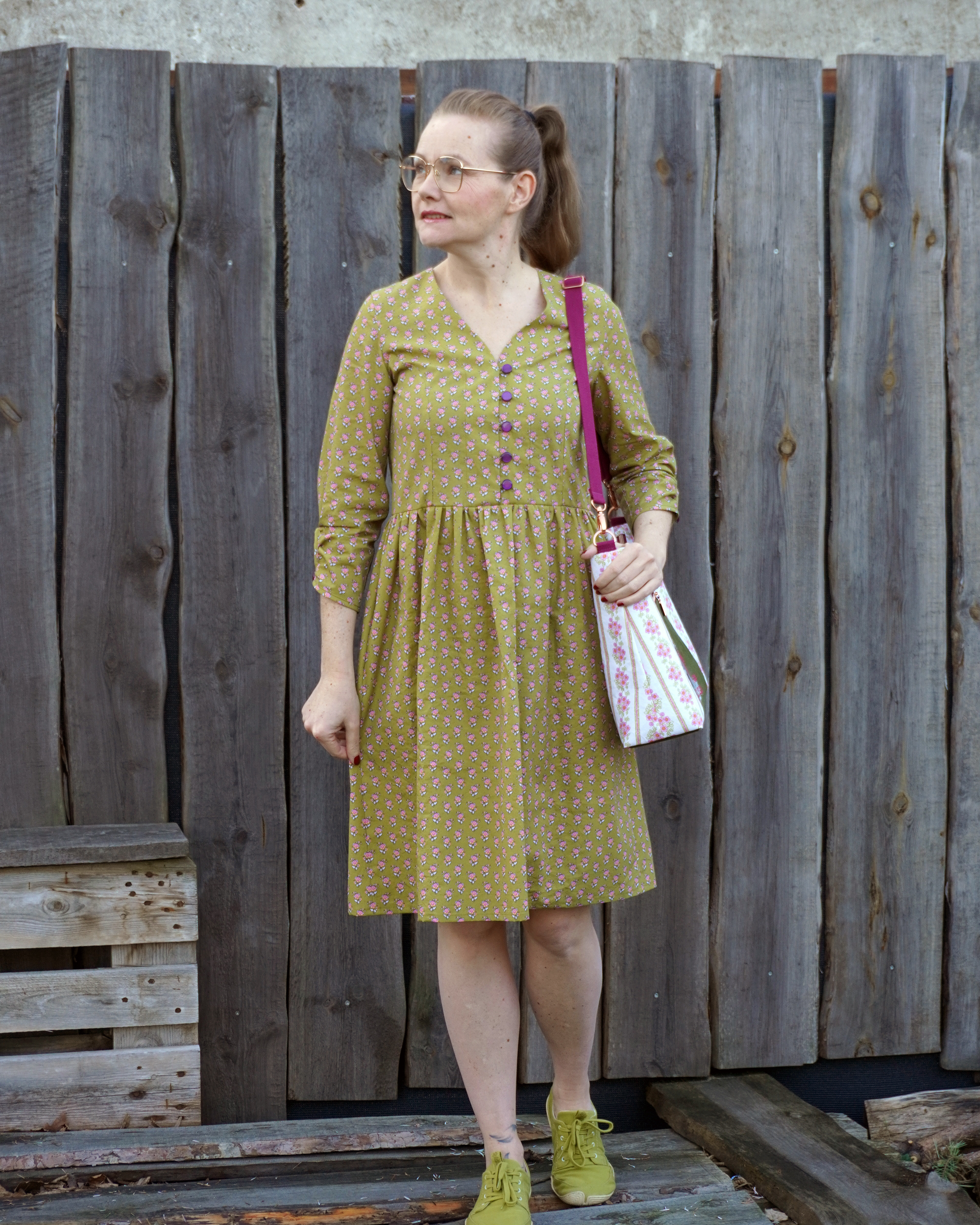 Bio Stoff  - Frühlingsfolklore Kleines Bouquet