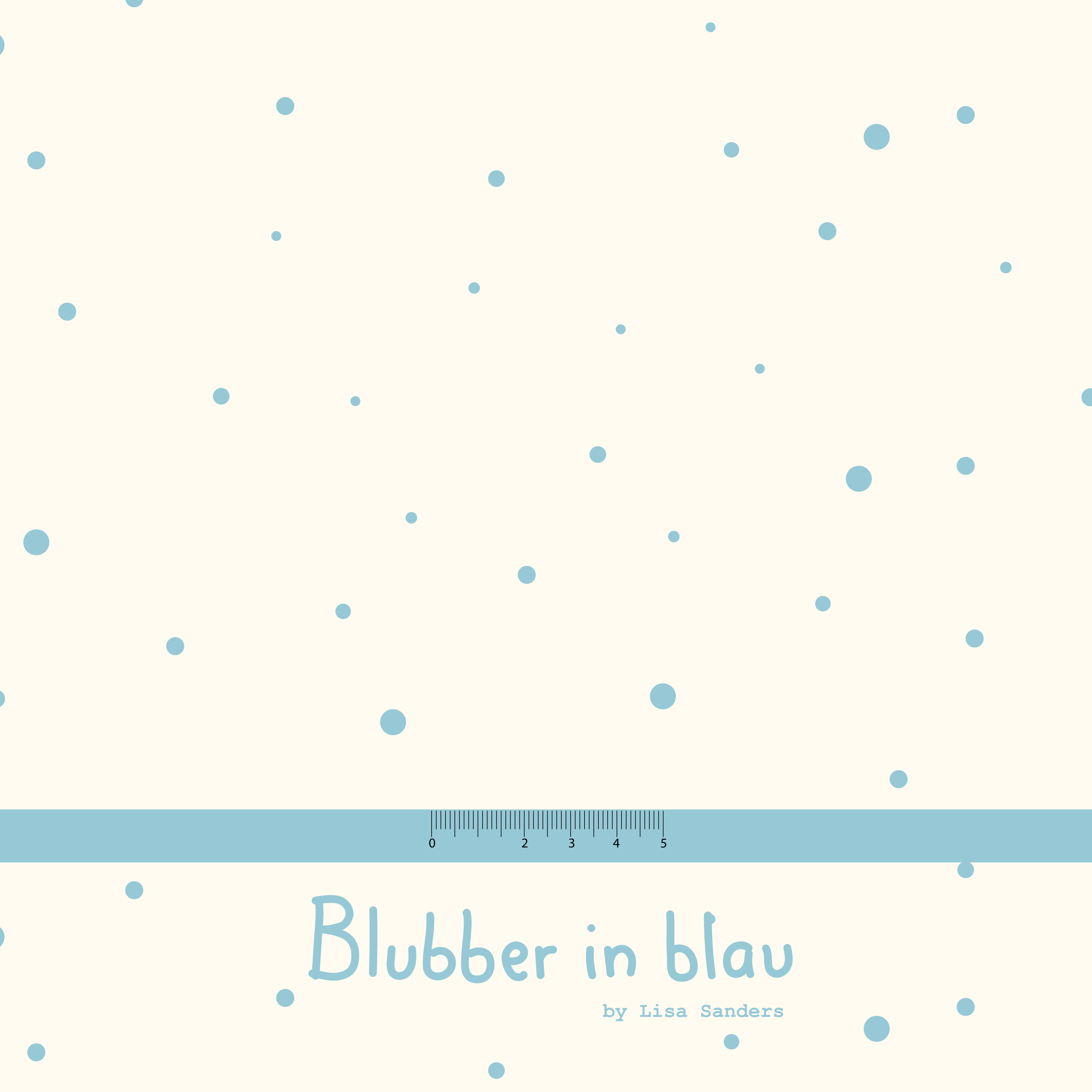 Blubber blau