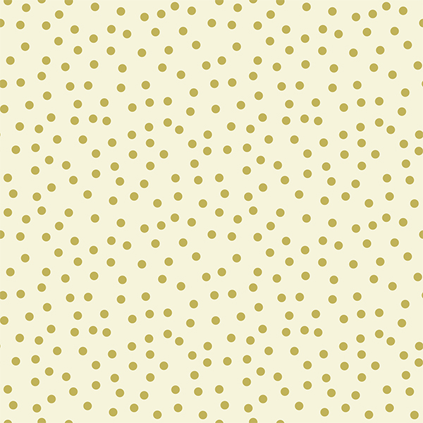 Organic fabric - Sommerpunkte green