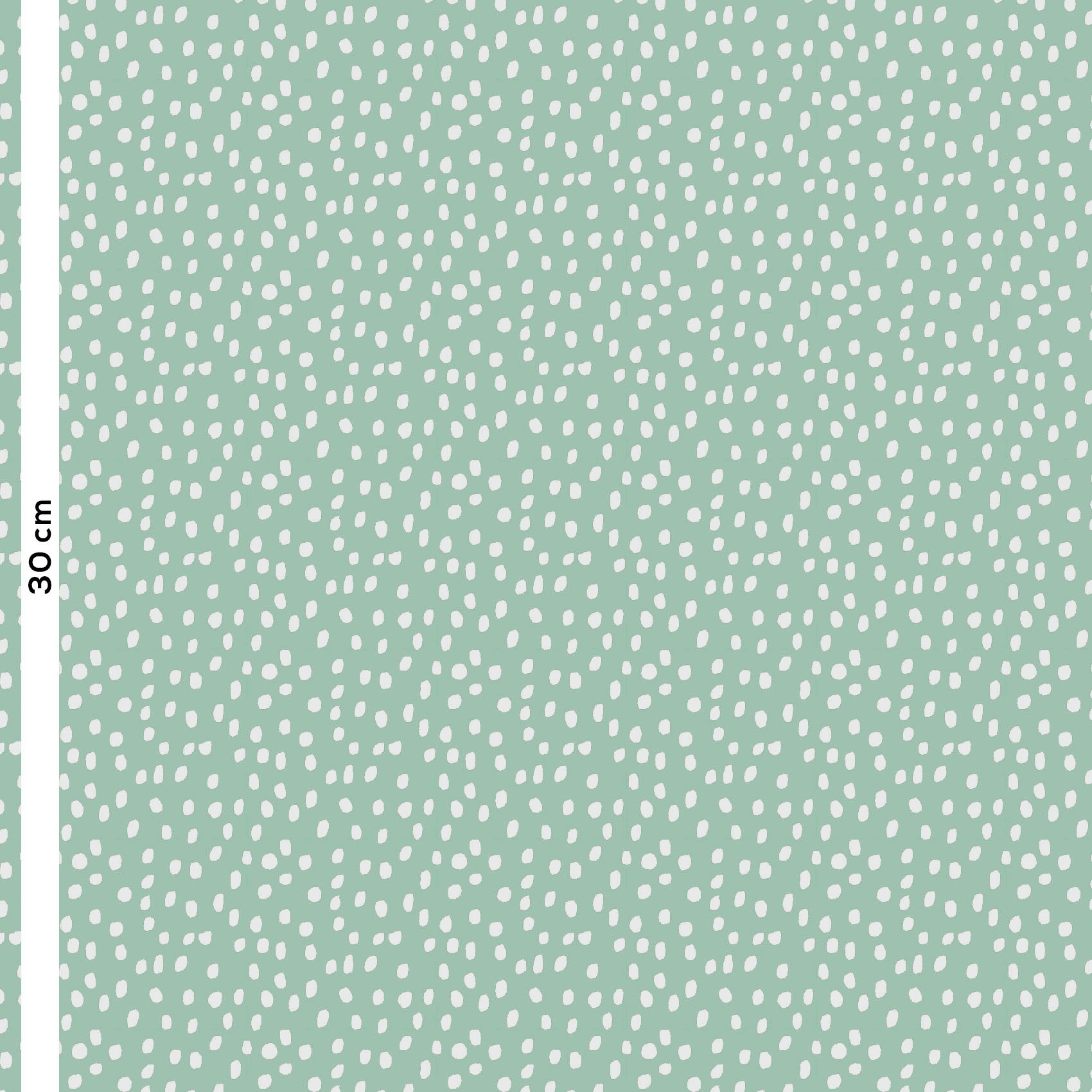 Bio Jersey Stoff - Seed seagreen - Enemenemeins, grün, Punkte, Breite 150 cm Bio Jersey Stoff - Seed seagreen - Enemenemeins, grün, Punkte, Breite 150 cm