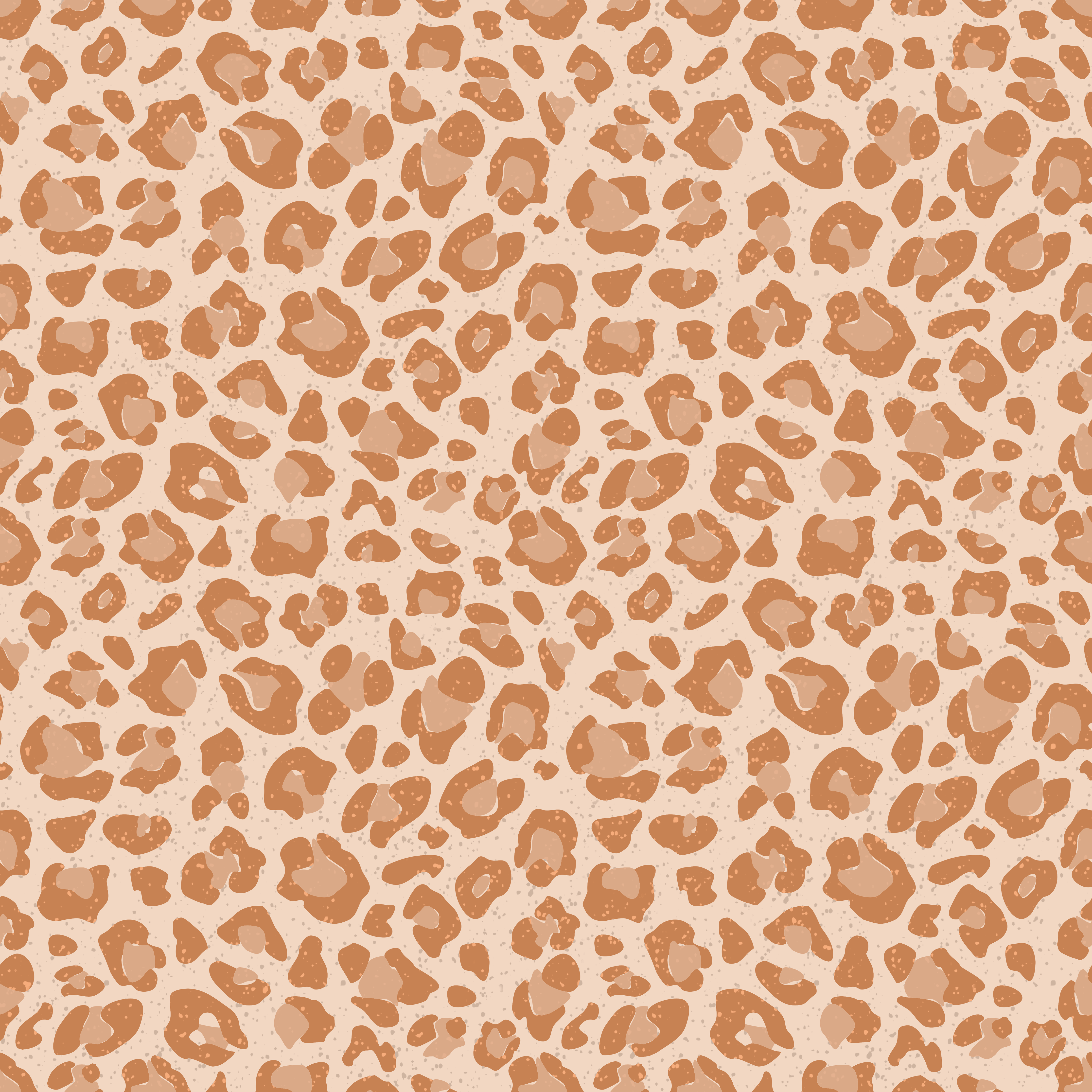 Organic Fabric - Leo Monochrome Orange by Afternoon Atellje in orange