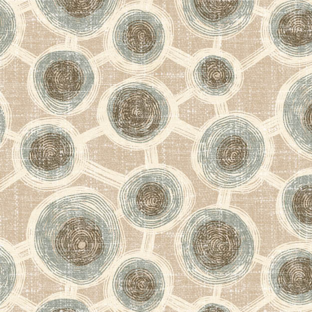 Bio Stoff - Bommel groß, creme - misspeppels