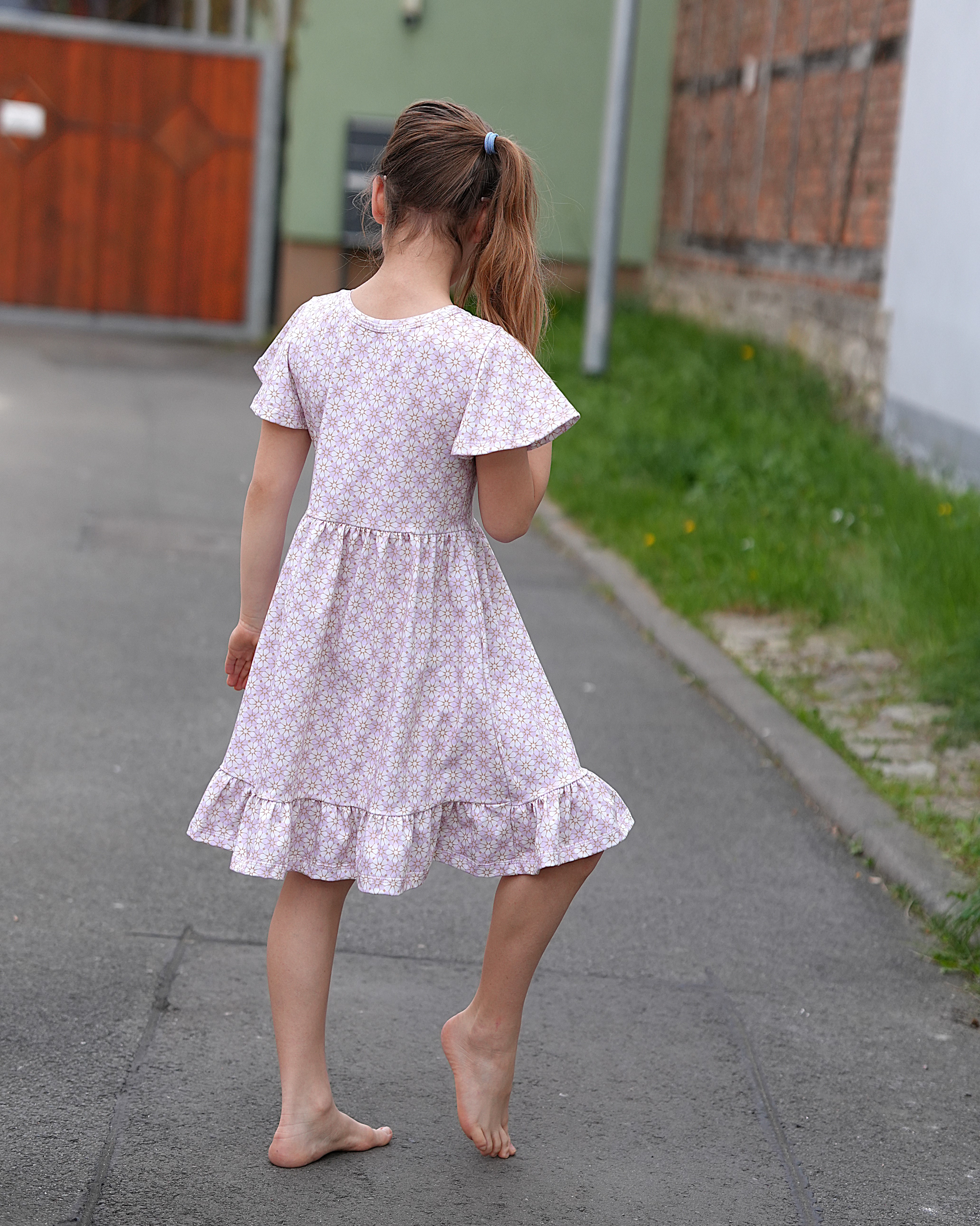 Organic fabric  -  Blütenspiel