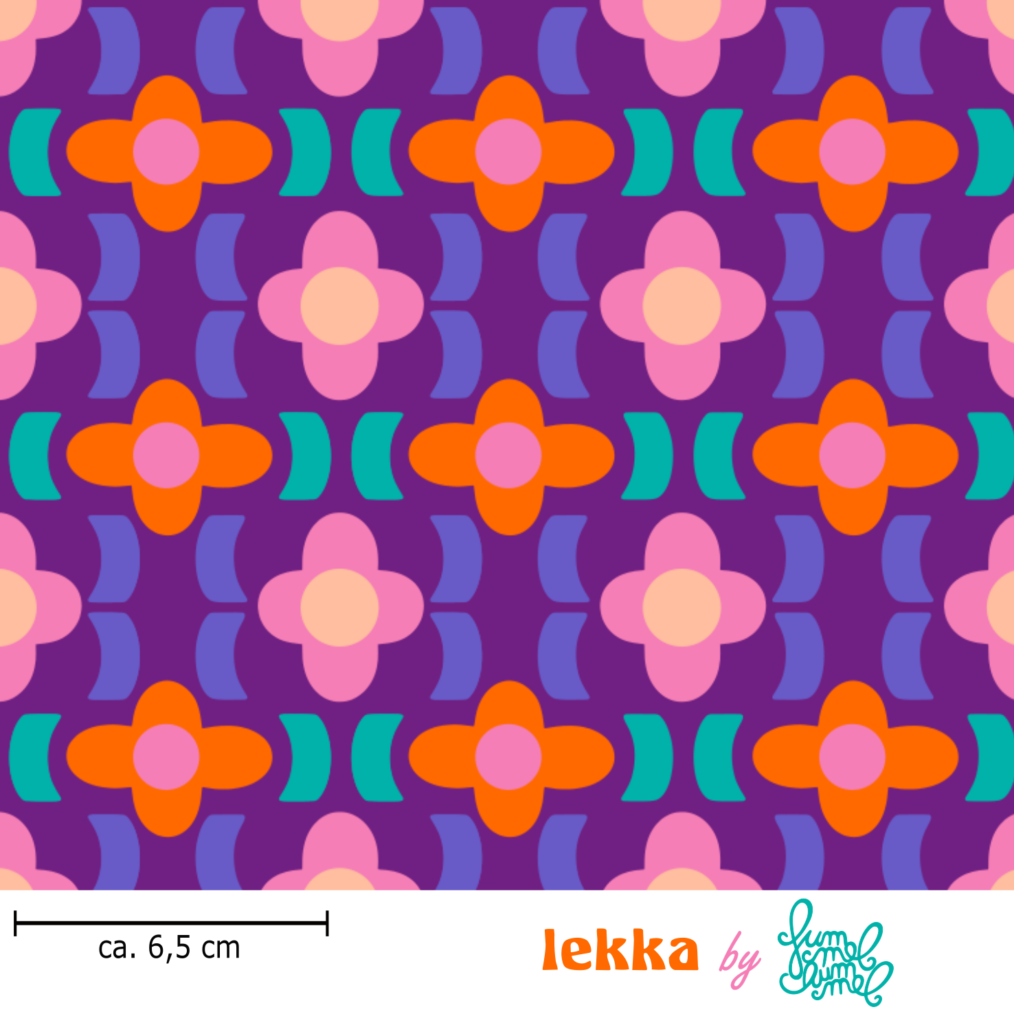 Bio Stoff - Lekka Lila von Fummelhummel in lila