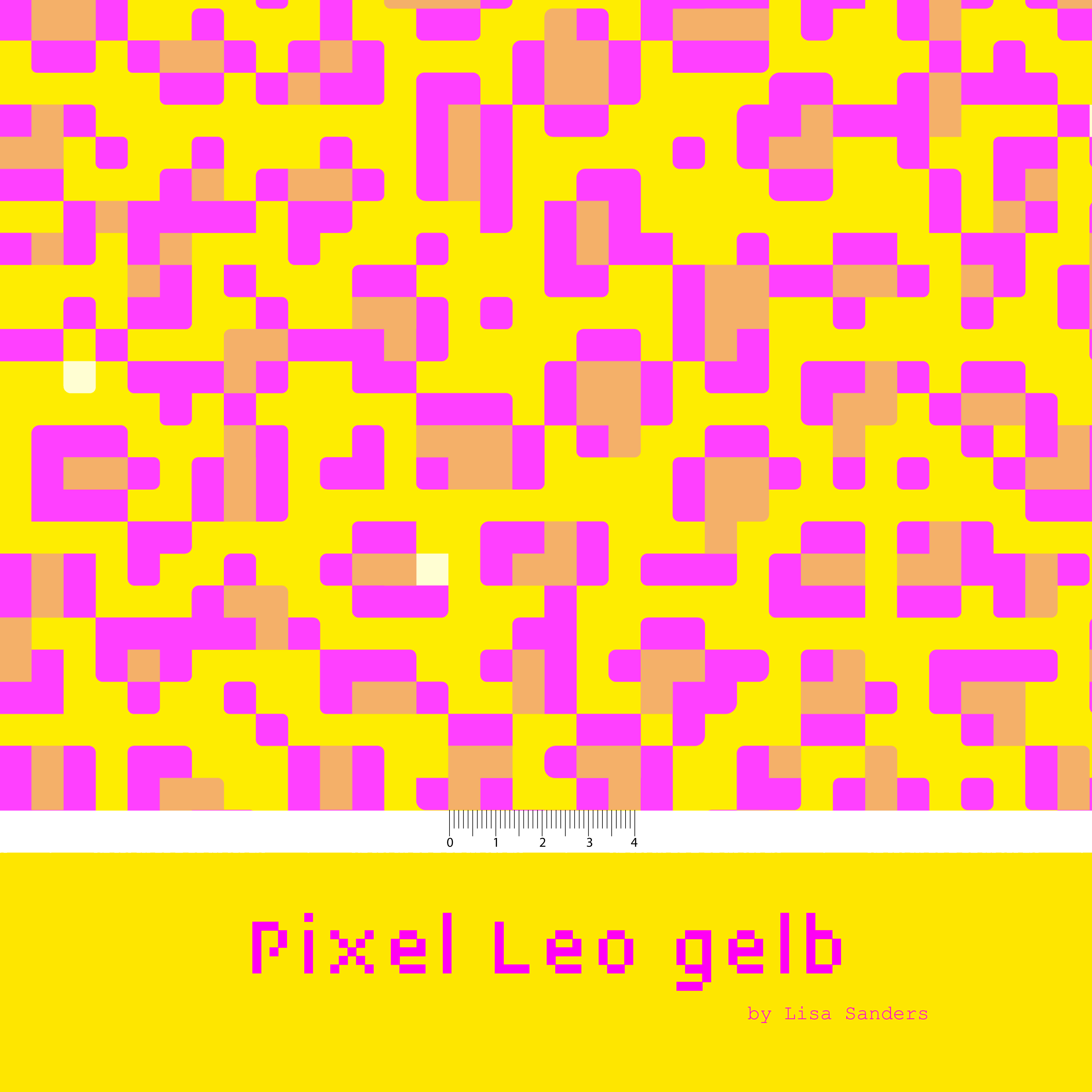 Pixelleo sonnengelb