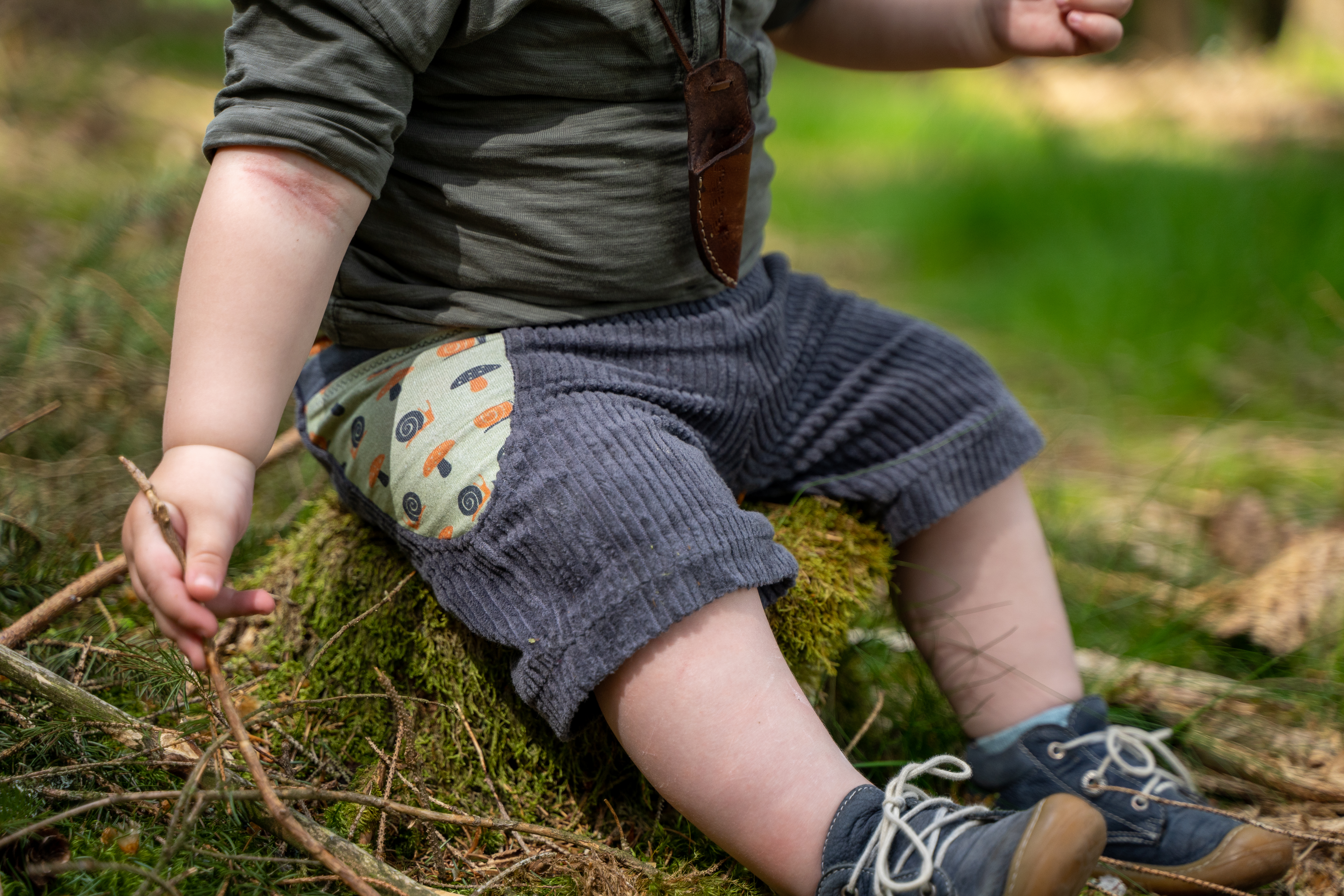 Bio Stoff  -  Schneckerl und Schwammerl 