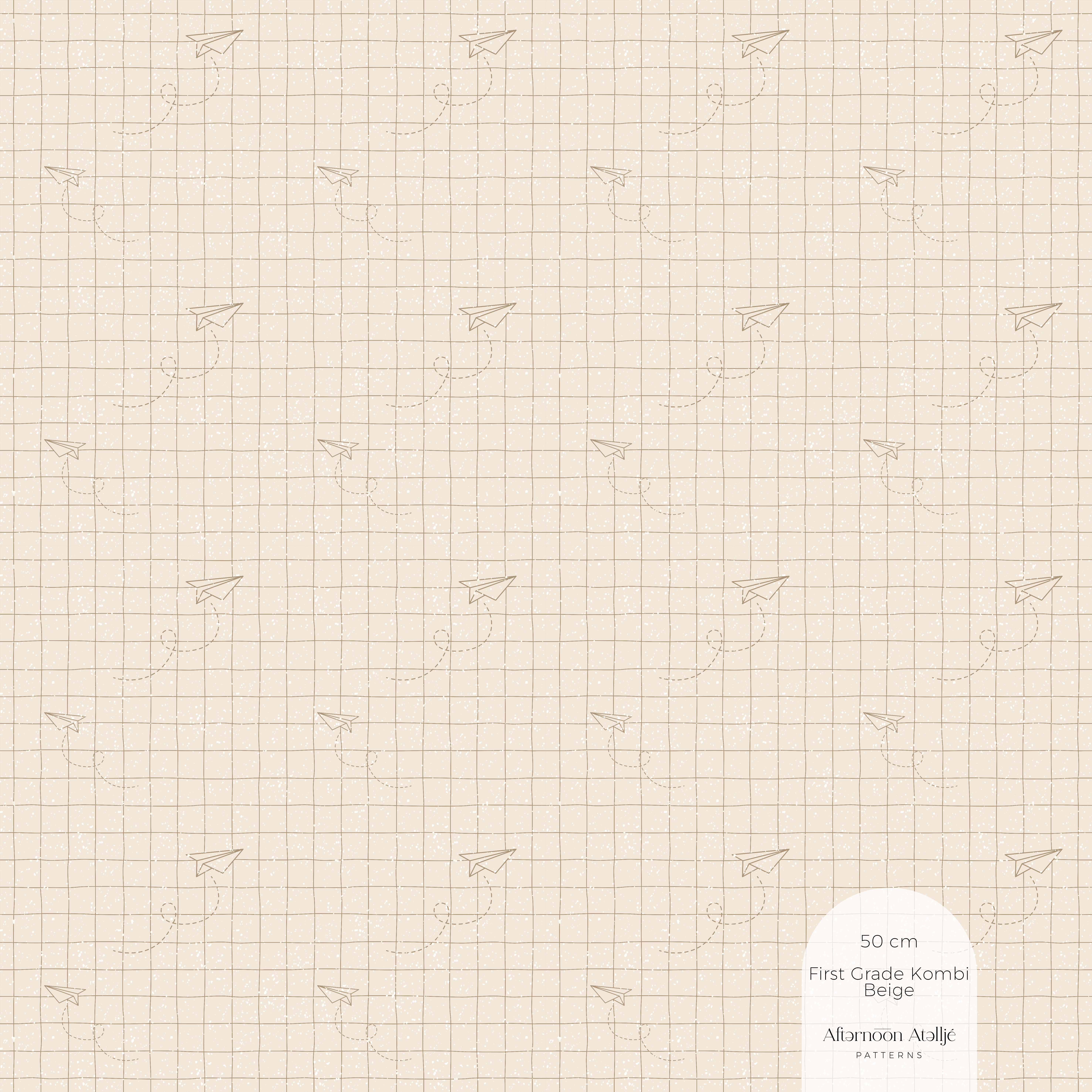 Bio Stoff - First Grade Kombi Beige von Afternoon Atellje in beige