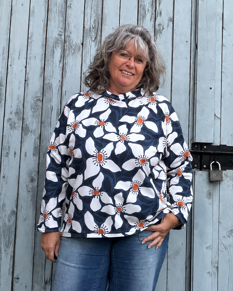 Organic fabric  -  Wohlfühlwinter Corolla - Sanne Paul